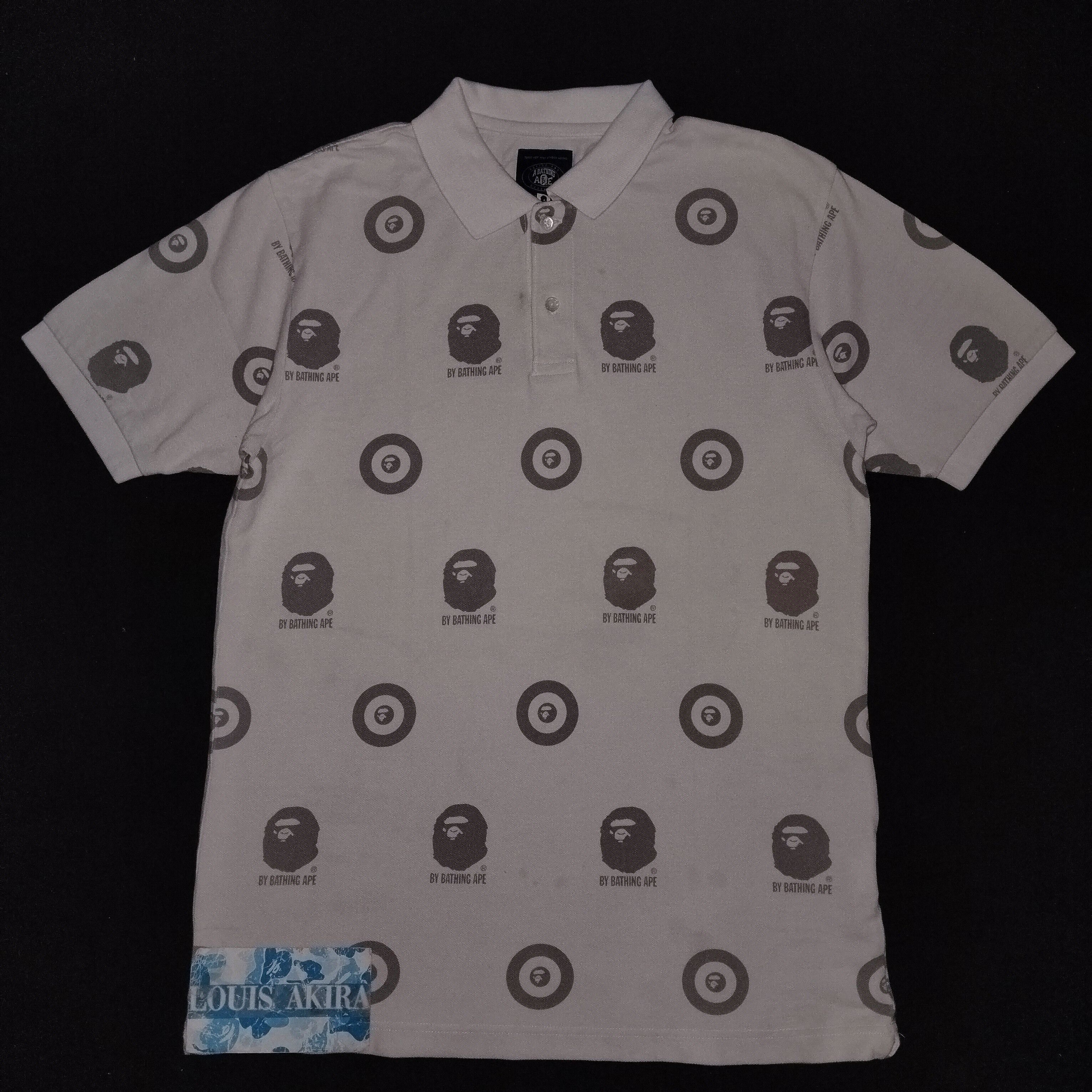 Bape OG Bape Ape Head Multilogo Polo Size US L / EU 52-54 / 3 - 1 Thumbnail