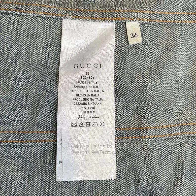Gucci Gucci Blue jacket with floral lapel Size XS / US 0-2 / IT 36-38 - 6 Thumbnail