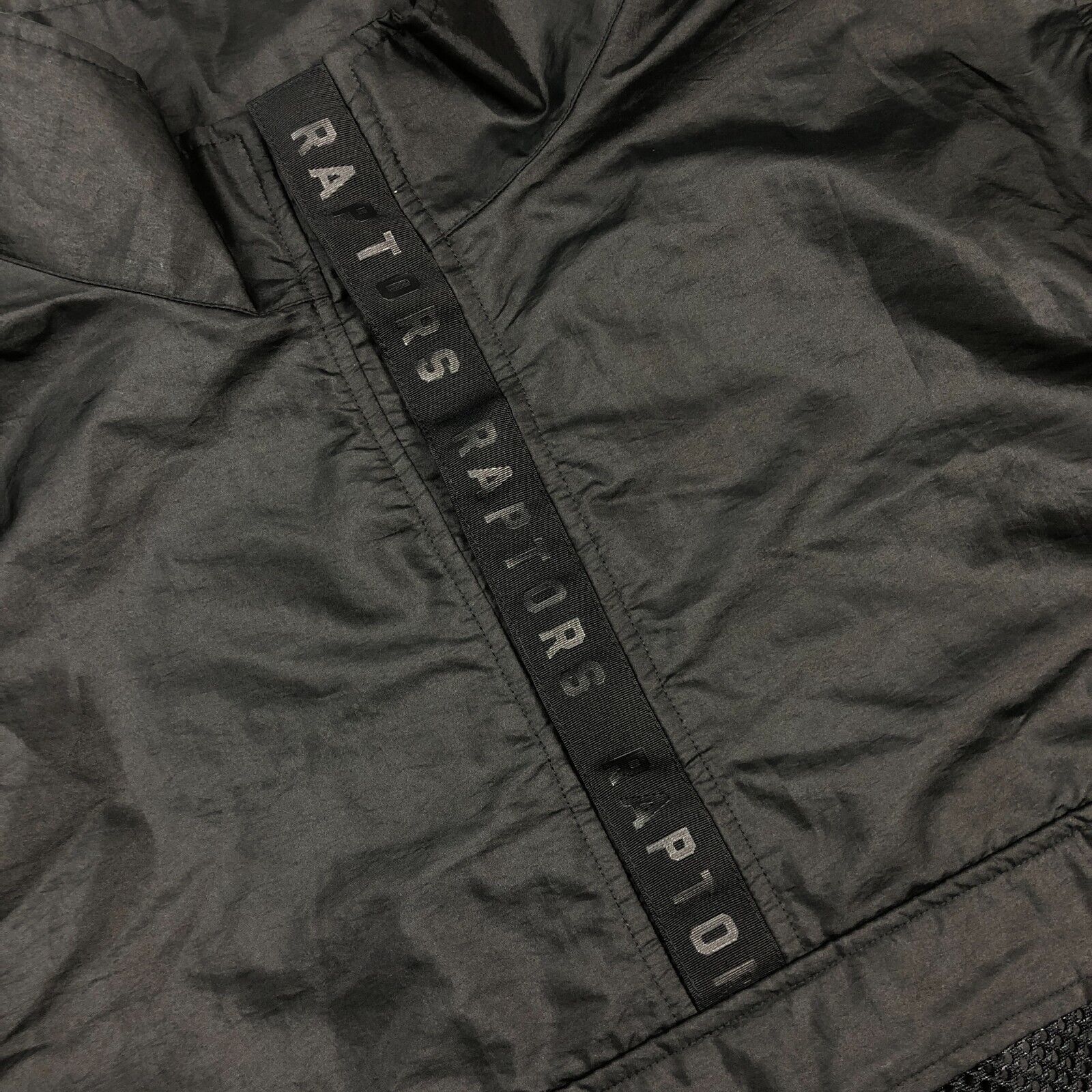 Jordan Brand × NBA × Nike Toronto Raptors Nike NBA Black Red Half Zip Jacket Size US XL / EU 56 / 4 - 3 Thumbnail