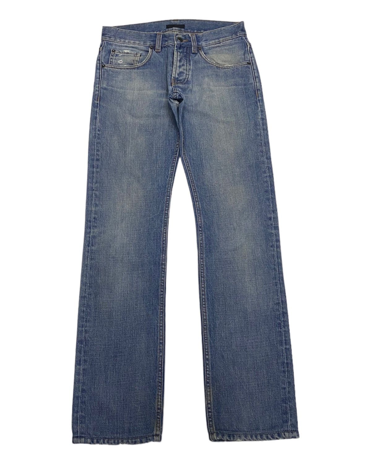 Prada PRADA MILANO SLIM FIT TAPERED LEG DENIM JEANS Size US 28 / EU 44 - 5 Thumbnail
