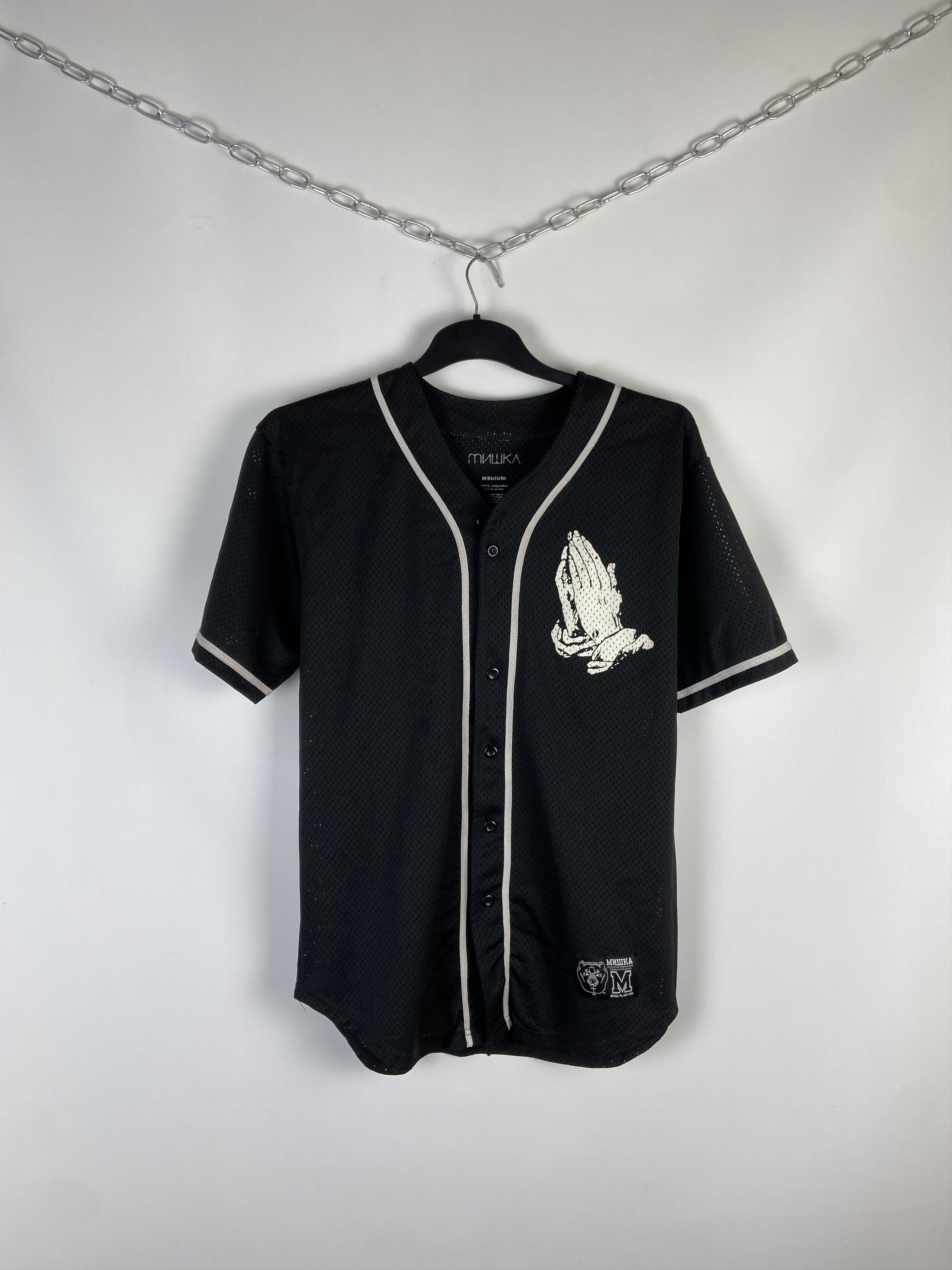 Japanese Brand MISHKA “DEATH” JERSEY Size US M / EU 48-50 / 2 - 1 Thumbnail