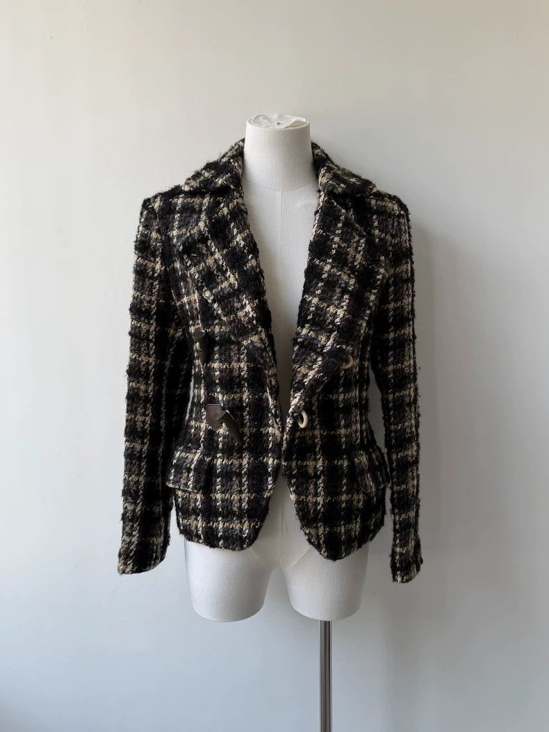 Yohji Yamamoto yohji yamamoto size 1 2011 SS Mainline Show Horn-Button Wo Size S / US 4 / IT 40 - 4 Thumbnail
