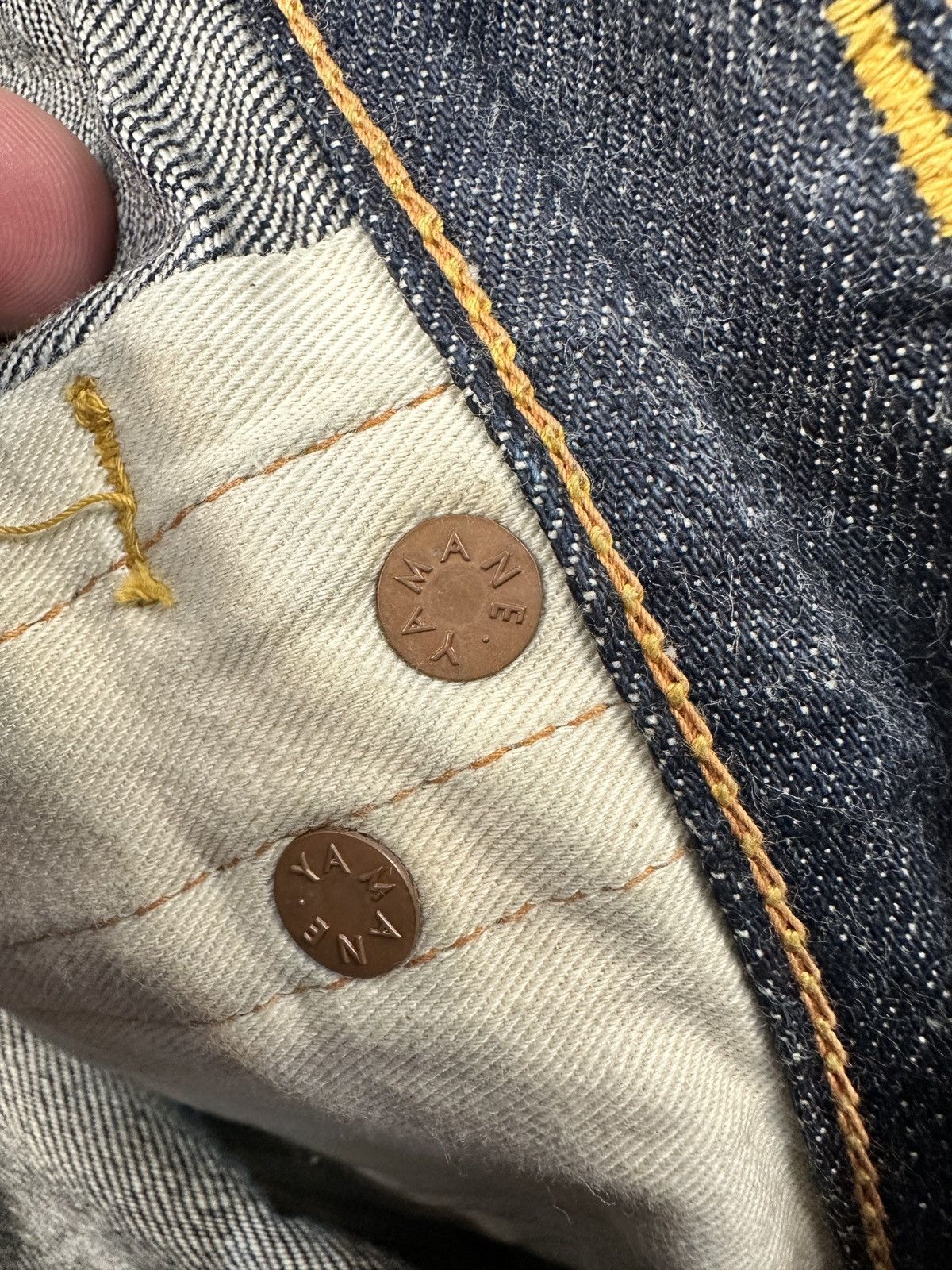 Evisu Evisu 2001 Lot Big Yellow Seagull Jeans 36/35 Vintage Y2K Size US 36 / EU 52 - 20 Thumbnail