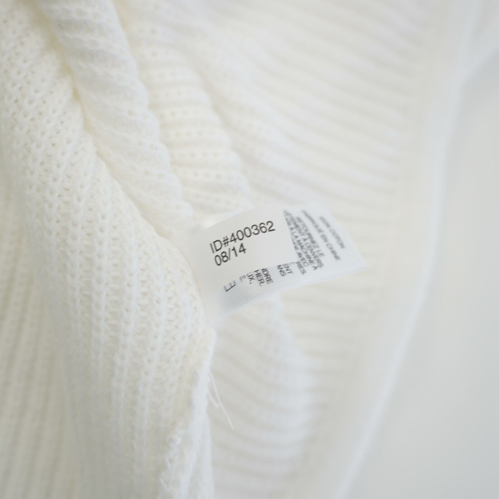 Express Express White White Knit Sweater Dress Deep V-Neck Small Cot Size S / US 4 / IT 40 - 9 Thumbnail