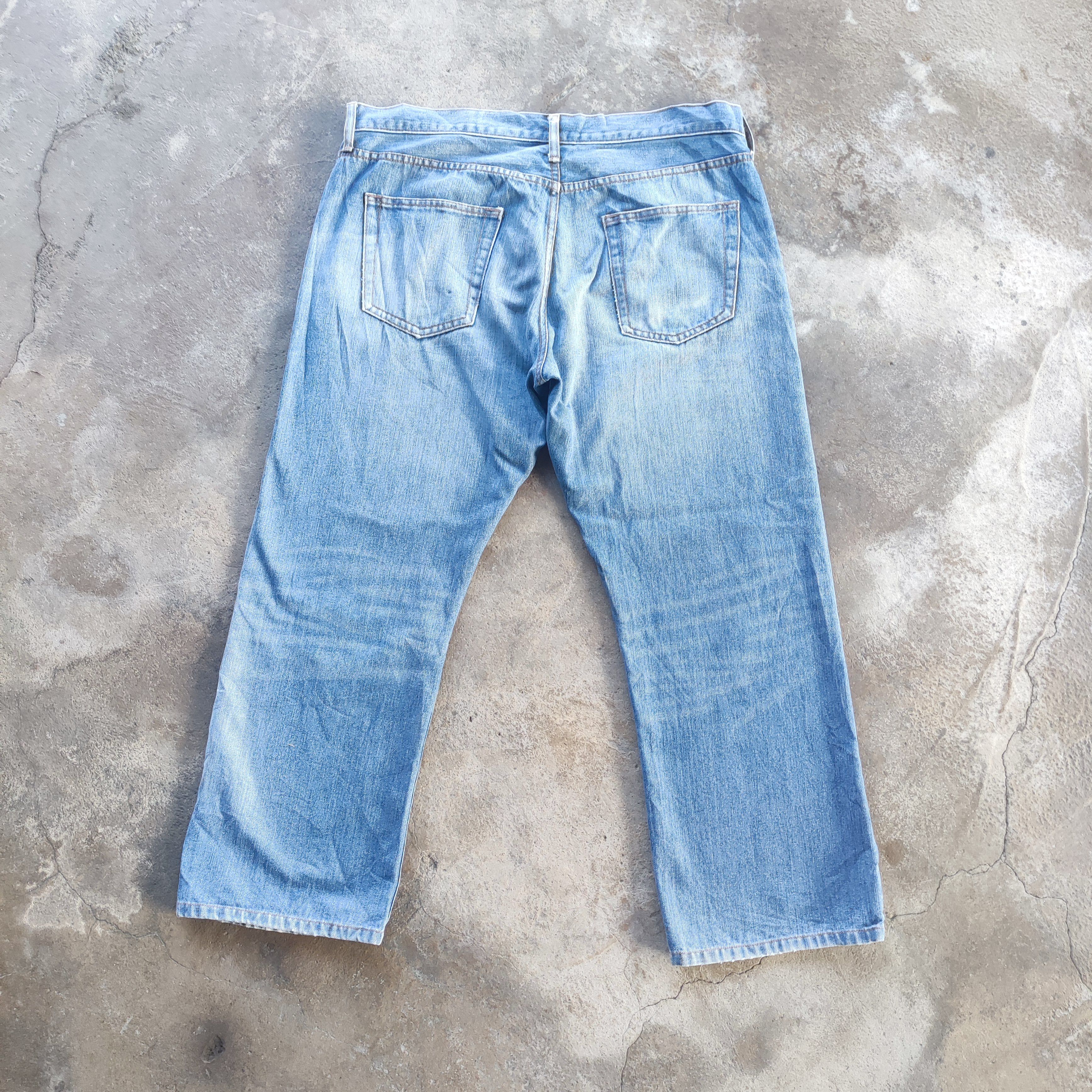 Japanese Brand Vintage Japanese Brand Buggy Jeans Distressed Faded Pants Size US 37 - 9 Thumbnail