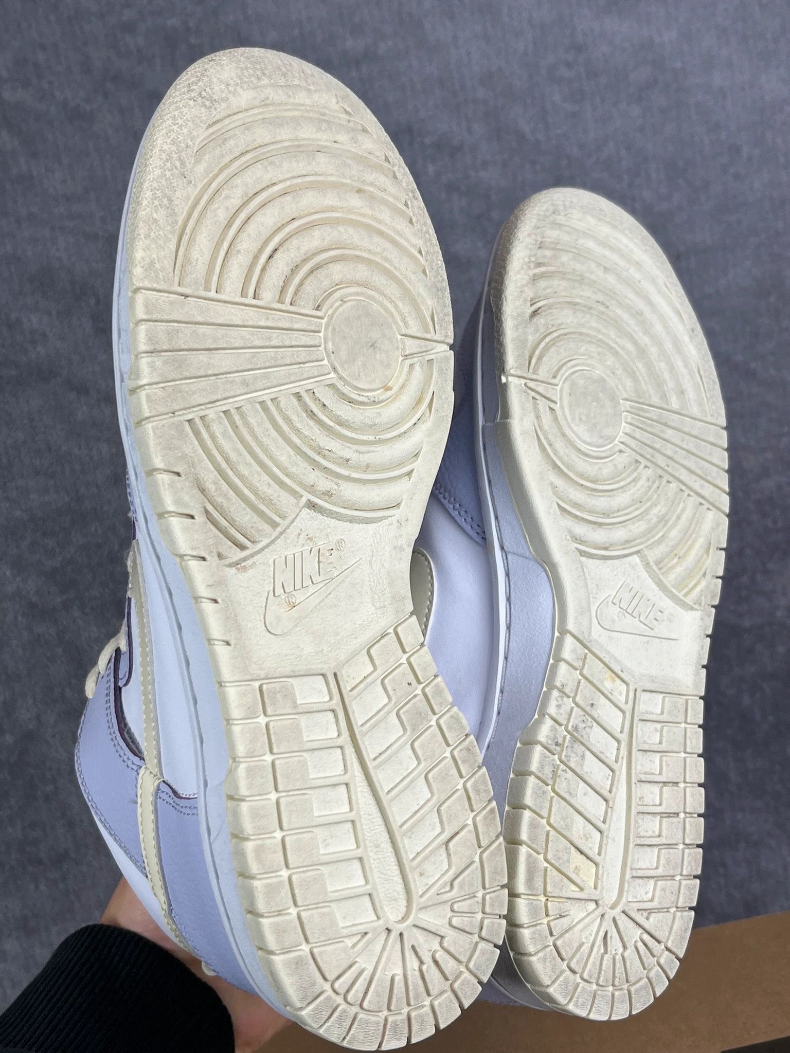 Nike Nike Dunk High pastel blue cream vintage sneakers Size US 5 / EU 37 - 7 Thumbnail