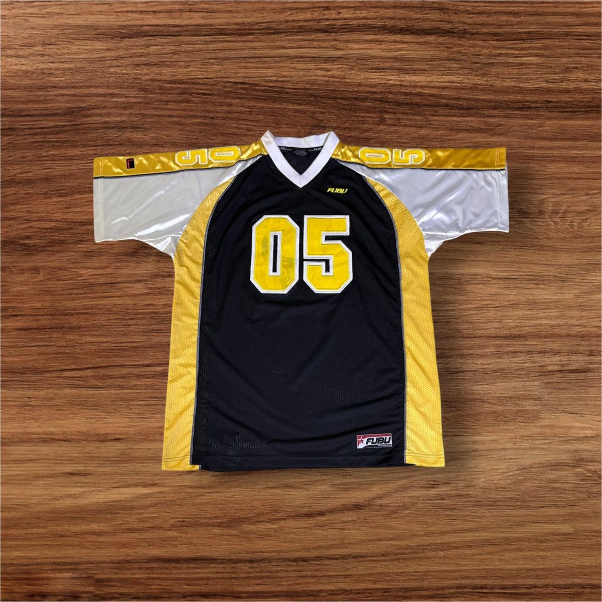 Fubu Vintage Y2k FUBU Mesh Jersey Size US XL / EU 56 / 4 - 1 Thumbnail