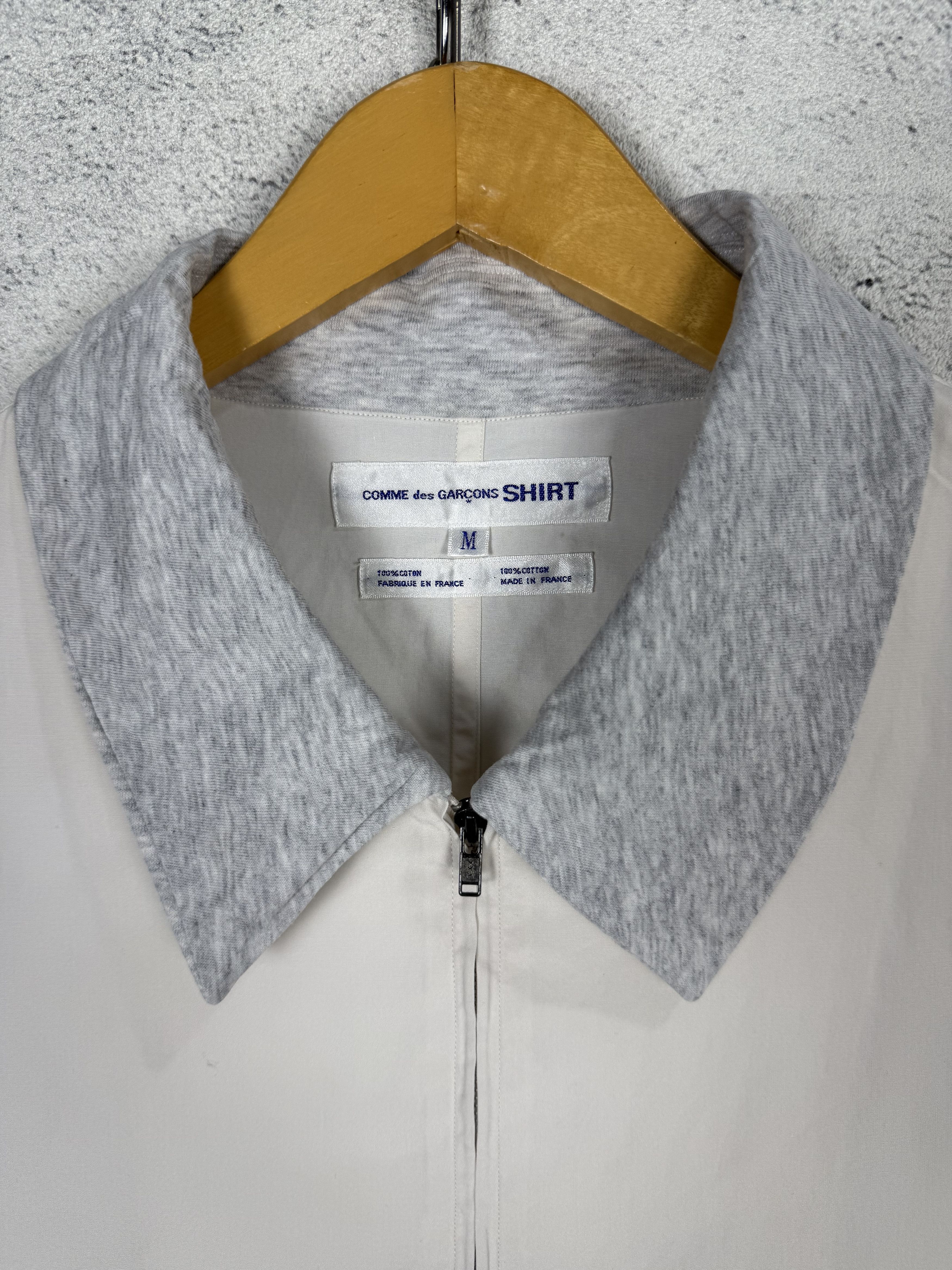 Comme des Garcons Comme Des Garcons Boxy White Jacket Size US M / EU 48-50 / 2 - 7 Thumbnail