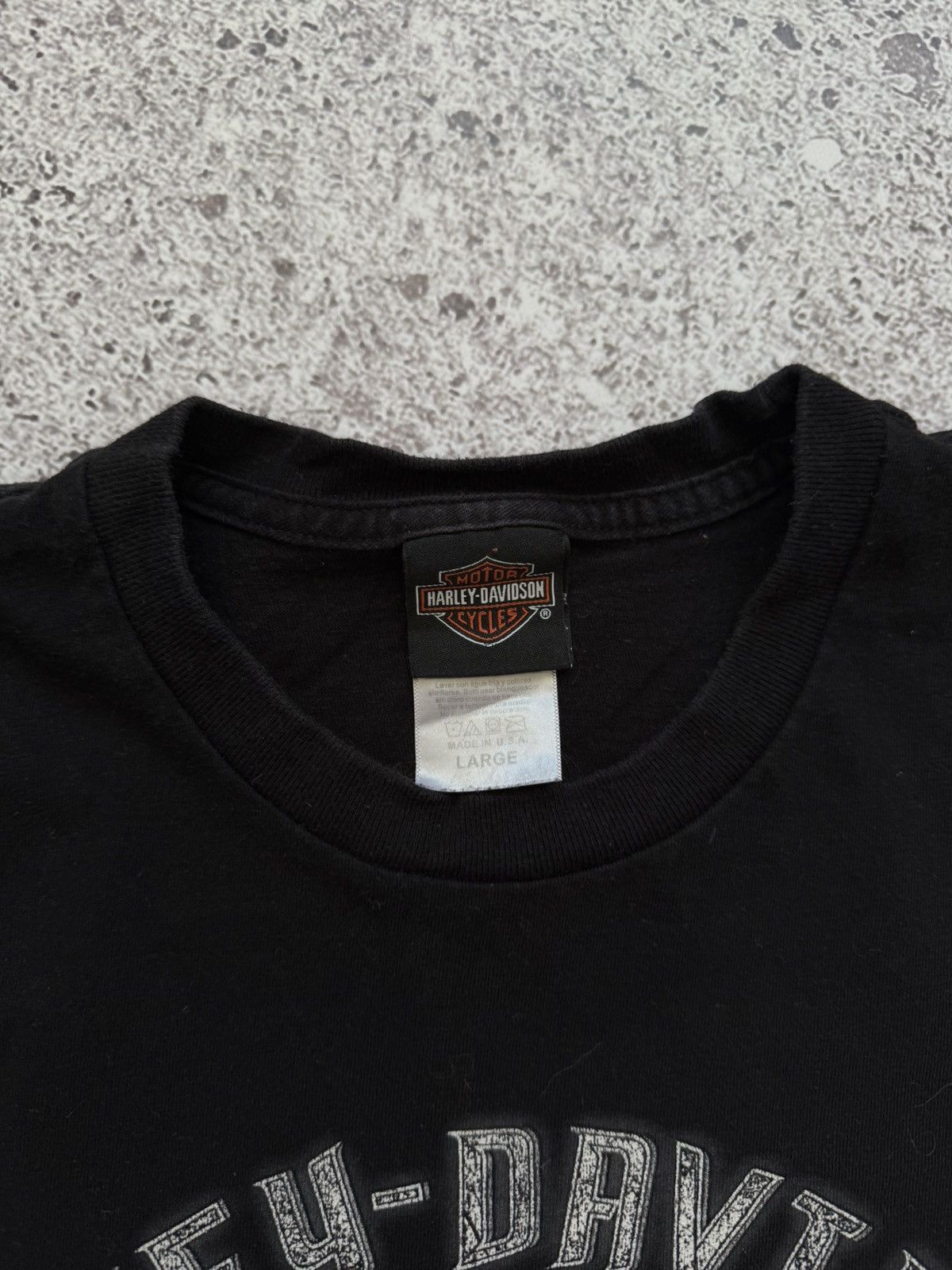 Band Tees × Harley Davidson × Vintage Vintage 2018 Harley Davidson AARGAU Bikers Dog T-Shirt Size US L / EU 52-54 / 3 - 11 Thumbnail