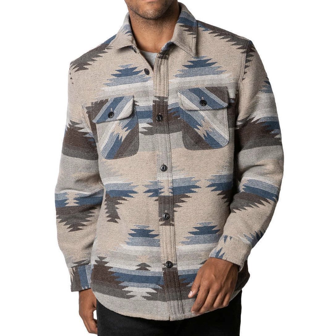 JACHS NY Jachs New York Blue & Tan Wool Blend Sherpa Lined Jacket XXL Size US XXL / EU 58 / 5 - 1 Thumbnail