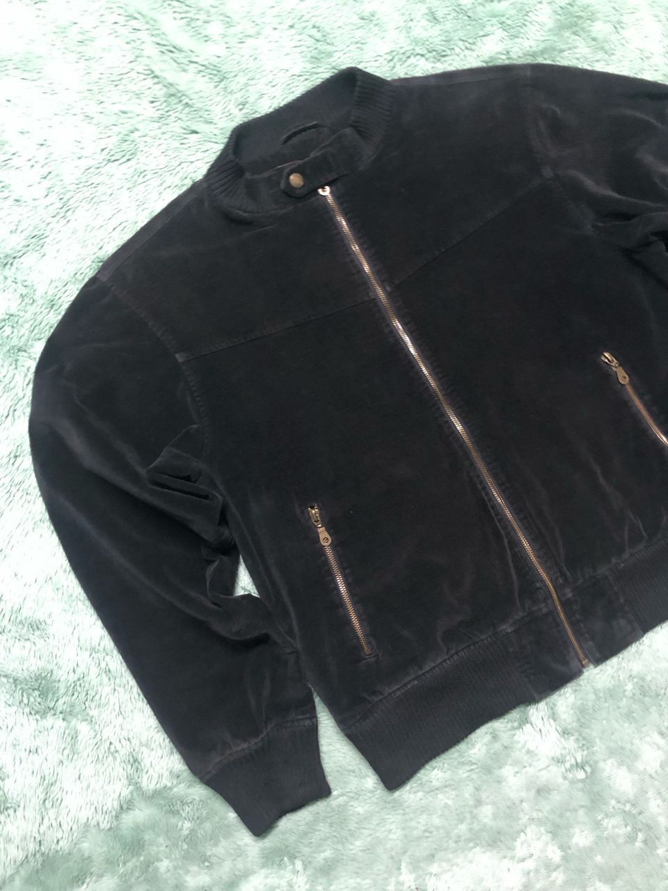 Woolrich Woolen Mills VINTAGE WOOLRICH VELVET BOMBER JACKET SUNFADED Size US L / EU 52-54 / 3 - 5 Thumbnail