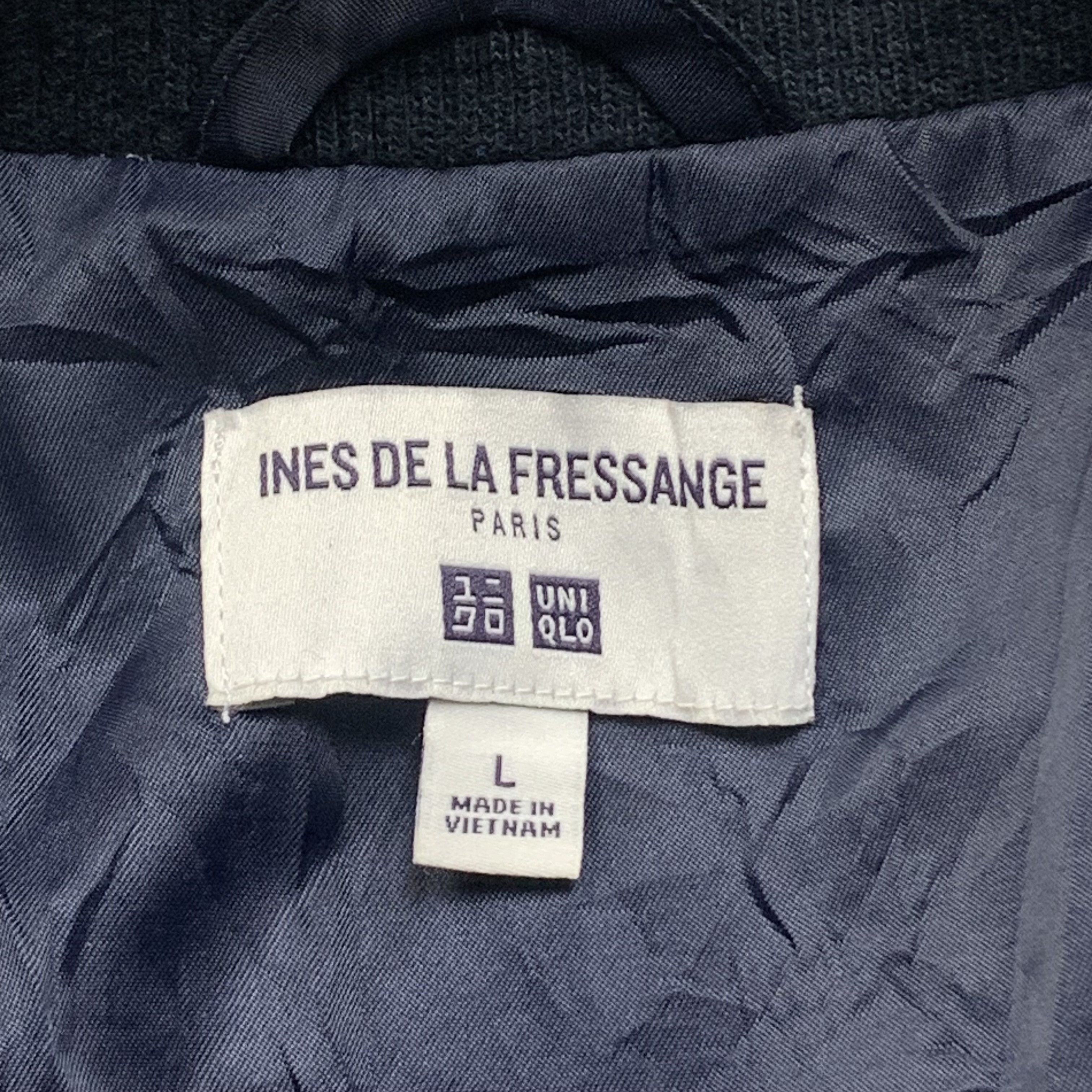 Uniqlo Uniqlo INES DE LA FRESSANGE Bomber Jacket Size L / US 10 / IT 46 - 7 Thumbnail