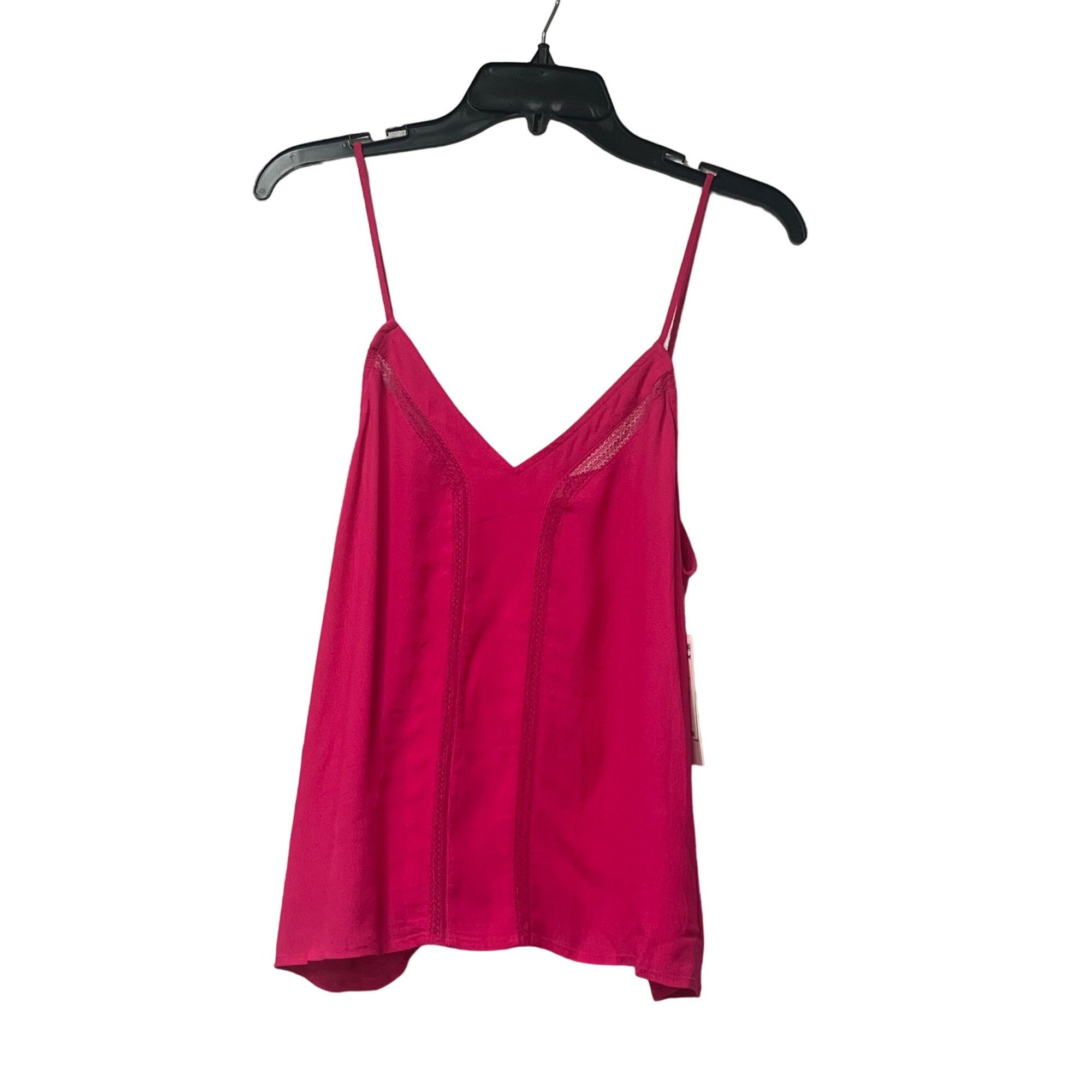 Other Treasure & Bond Lace Inset Camisole, Pink Electric, Sz. M Size M / US 6-8 / IT 42-44 - 9 Thumbnail