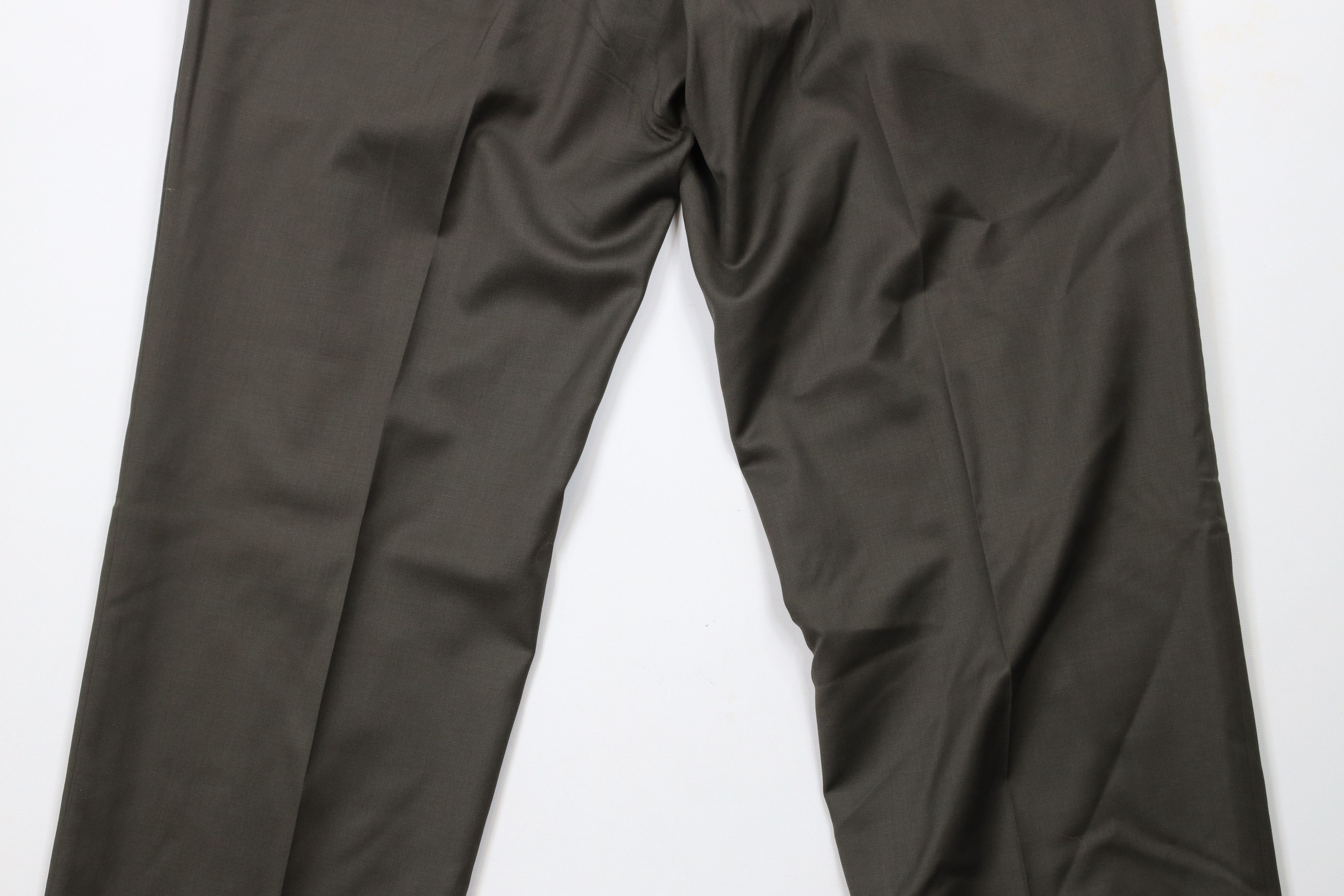 Ralph Lauren Vintage 90s Ralph Lauren Cashmere Wide Leg Chino Pants Green Size US 32 / EU 48 - 9 Thumbnail