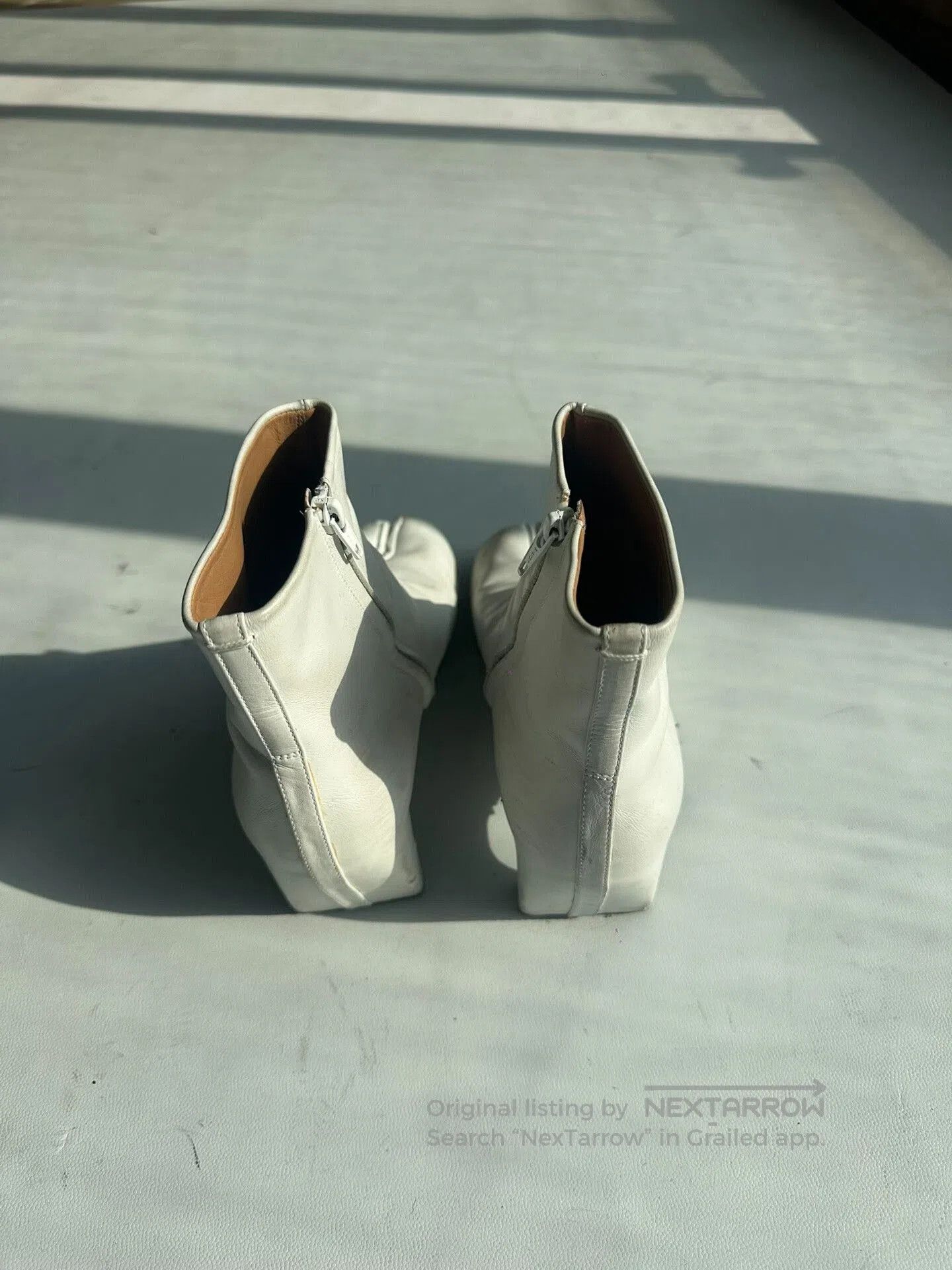 Maison Margiela Maison Margiela Tabi White Heels. Size US 5 / IT 35 - 2 Thumbnail