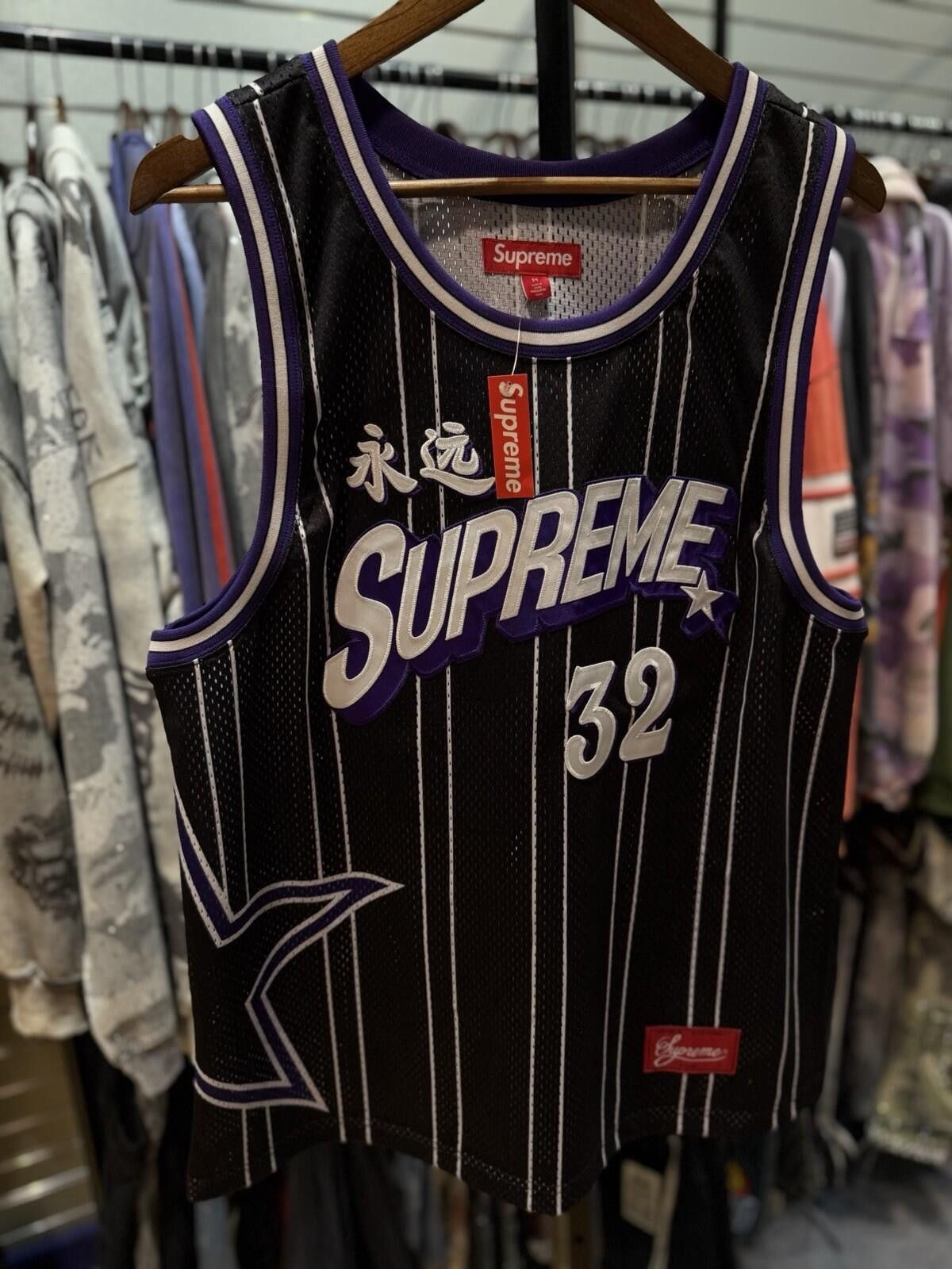 Supreme Supreme Star Basketball Jersey Tank Logo Size Medium New Size US M / EU 48-50 / 2 - 5 Thumbnail