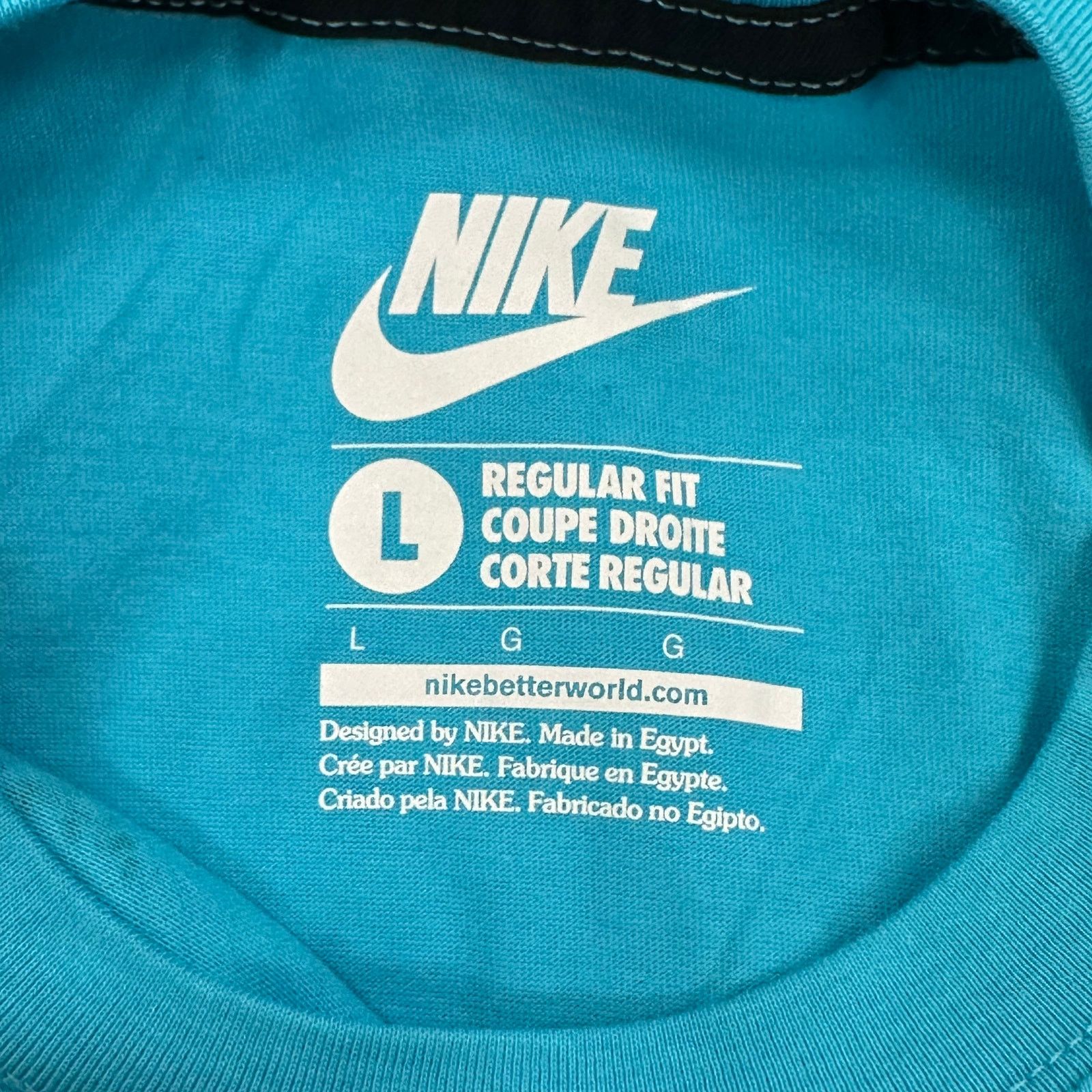 Nike New Nike Lebron James Tiger Picture Art Blue T Shirt Large Size US L / EU 52-54 / 3 - 4 Thumbnail