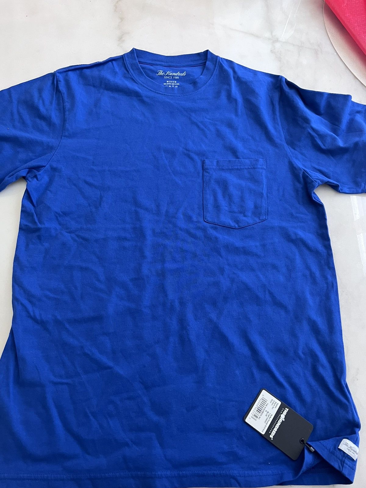 The Hundreds The Hundreds Mens Perfect Pocket BlueT-Shirt Size Medium Size US M / EU 48-50 / 2 - 1 Thumbnail