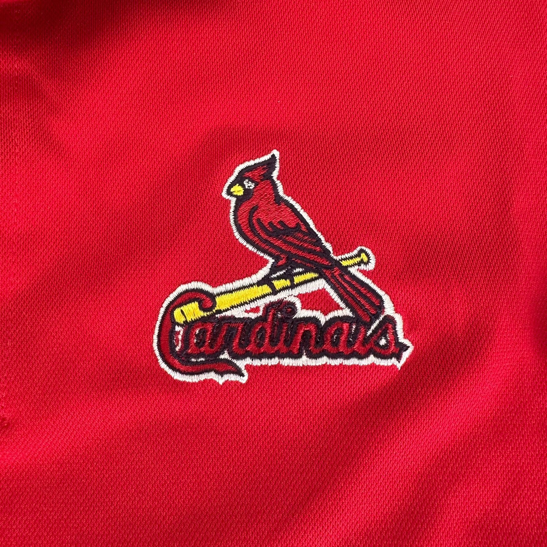 Nike Nike Golf St. Louis Cardinals Polo Shirt Red MLB Baseball Size US L / EU 52-54 / 3 - 3 Thumbnail