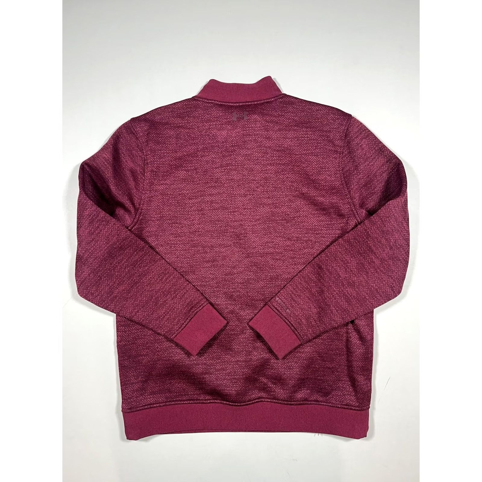 Under Armour Under Armour Sweater Mens Large Red ColdGear Storm Fleece Quarter Zip Pullover Size US L / EU 52-54 / 3 - 2 Thumbnail