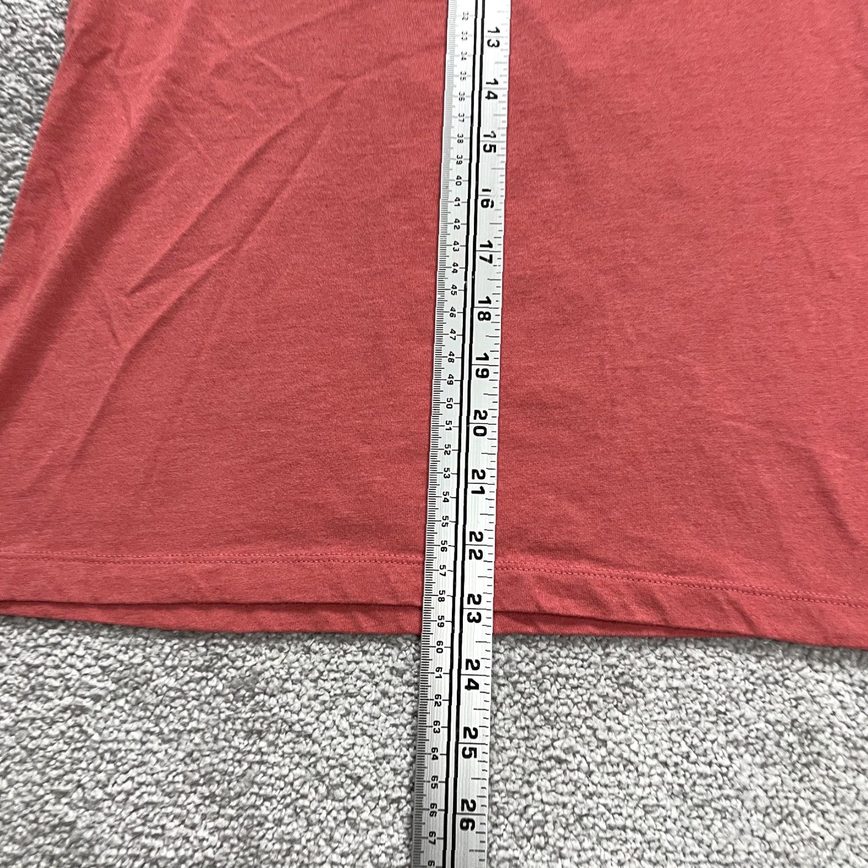 Eddie Bauer Eddie Bauer Women's Long Sleeve V-Neck T-Shirt Small Red Casual Cotton Basic 90s Style Size S / US 4 / IT 40 - 6 Thumbnail