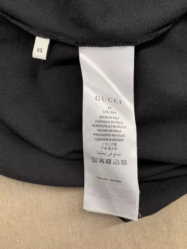 Gucci Gucci Mushroom pattern printed black short sleeves 2503-Nex Size US XS / EU 42 / 0 - 4 Thumbnail