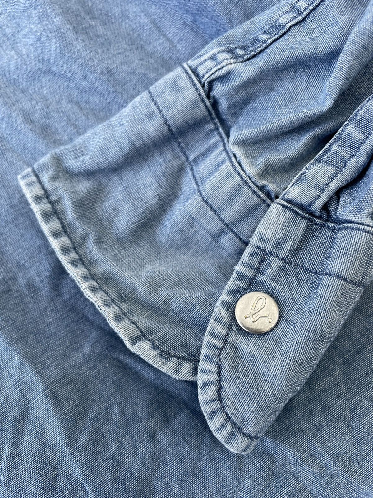 Vintage Agnes B. Homme Paris Denim Shirt