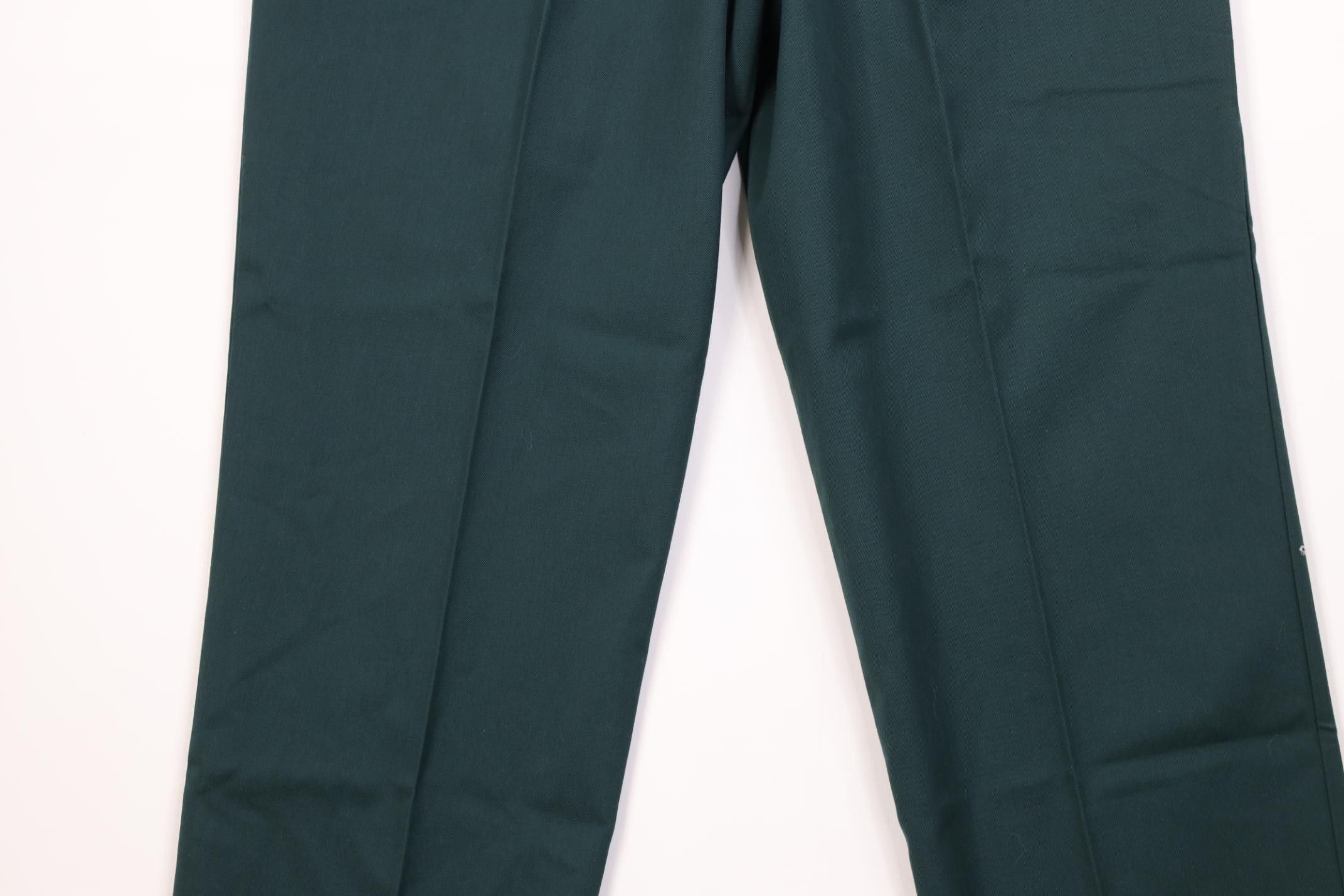 Dickies Deadstock Vintage 90s Dickies Workwear Chino Pants Green USA Size 36" / US 14 / IT 50 - 12 Thumbnail