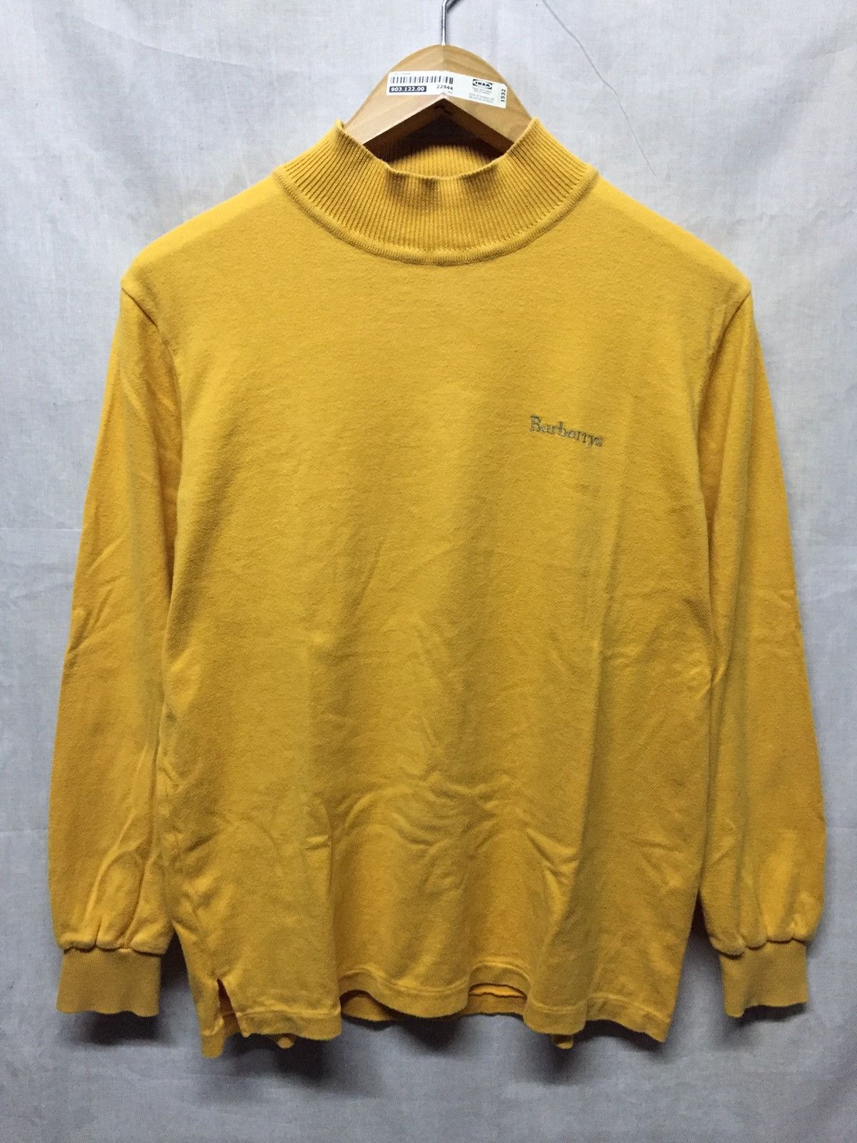 Burberry × Vintage Vintage Burberrys Turtleneck Longsleeve Tee Size L / US 10 / IT 46 - 1 Thumbnail