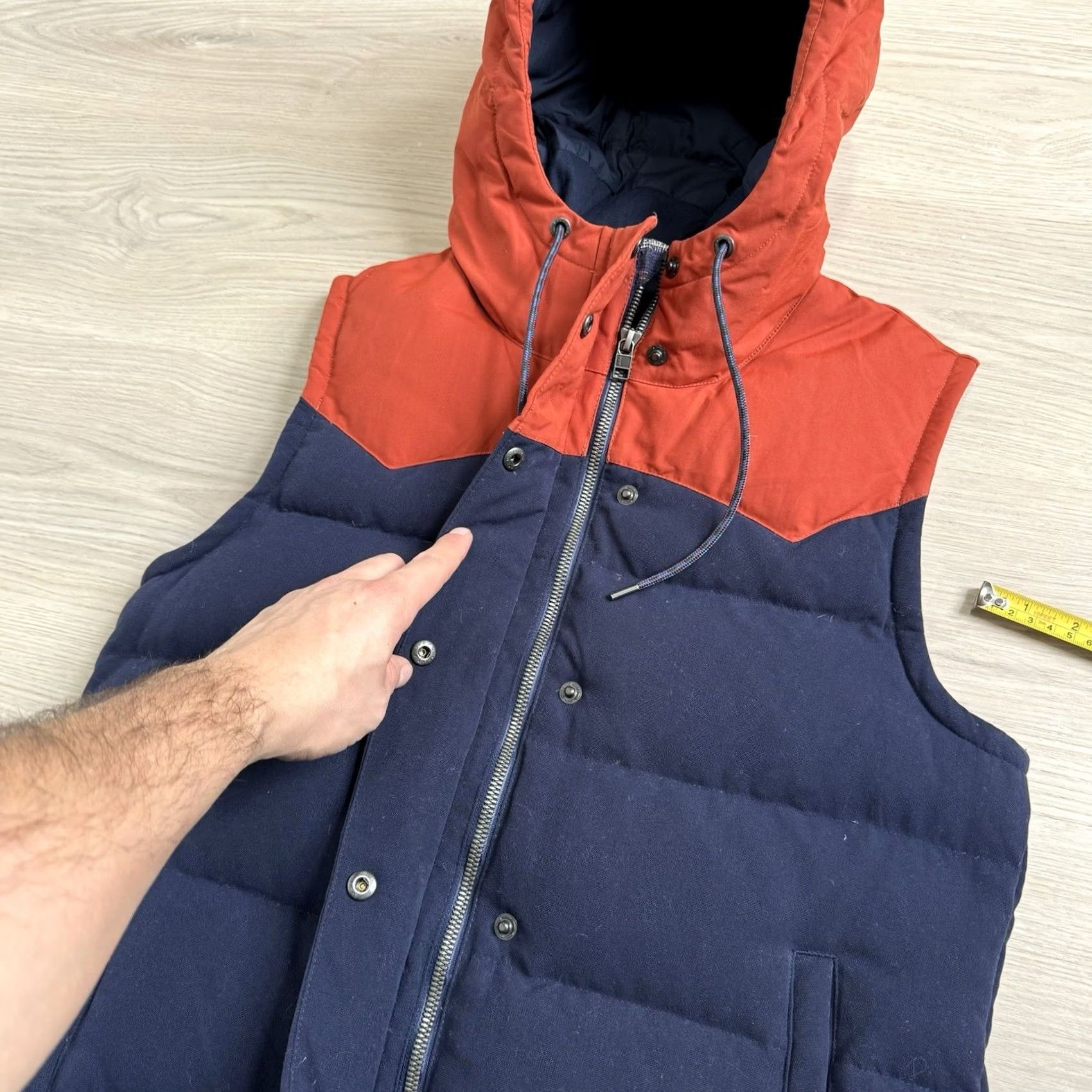 Patagonia Patagonia Bivy Vest Women’s Medium Navy Blue Full Zip Hooded Outdoor Size M / US 6-8 / IT 42-44 - 4 Thumbnail