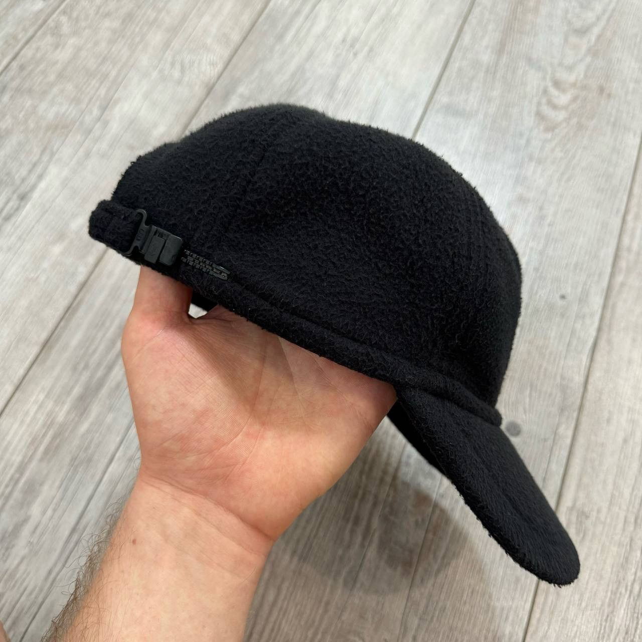 Moncler × Vintage Vintage 90s Moncler Micro-PES Fleece Cap Size ONE SIZE - 2 Thumbnail