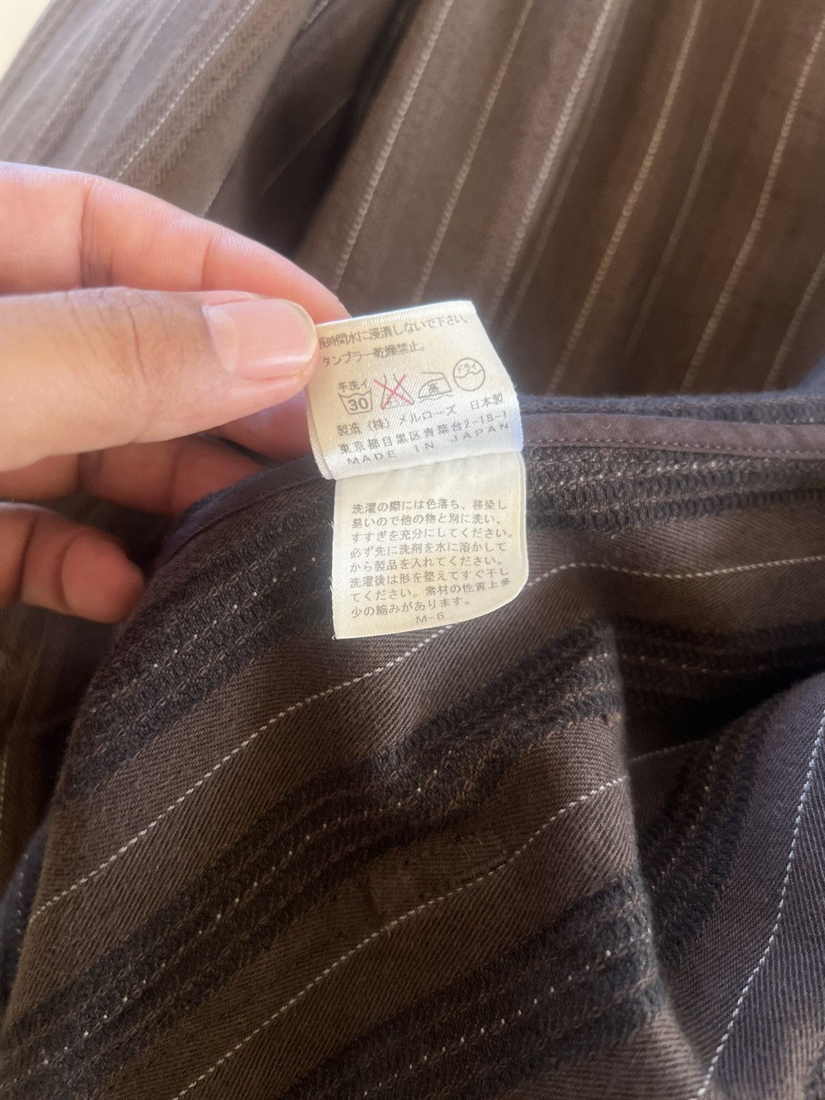 Japanese Brand Men's Melrose Stripe Jacket Size US M / EU 48-50 / 2 - 9 Thumbnail
