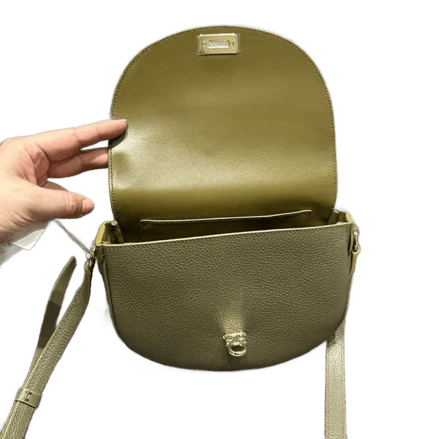 Salvatore Ferragamo o1s1rm1124 Size: OS / Buckle Crossbody Bag in Green Size ONE SIZE - 2 Thumbnail