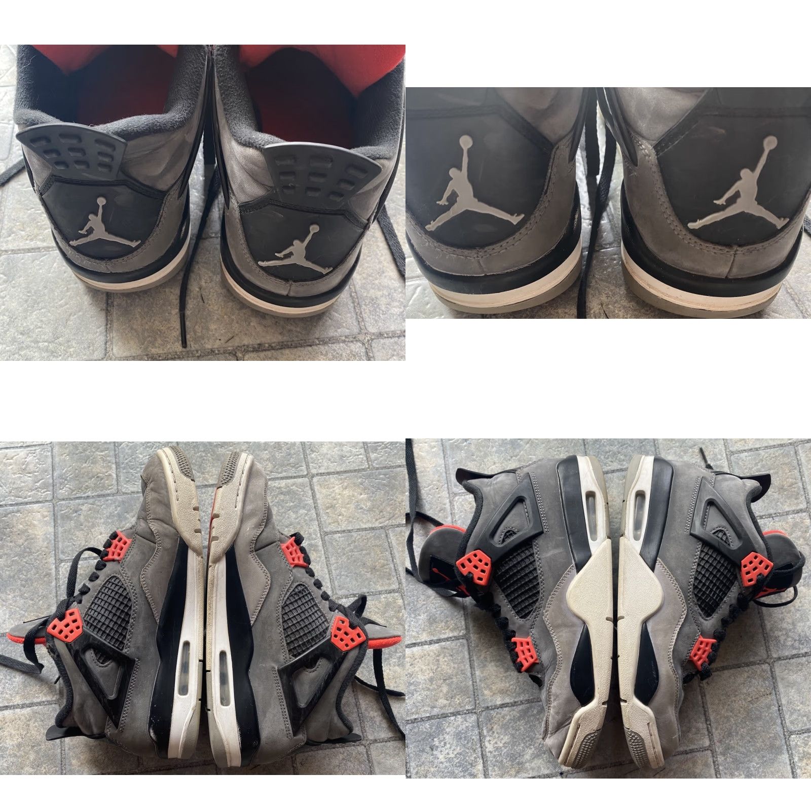 Jordan Brand Jordan 4 Retro Mid Infrared- Size 8.5 Size US 9 / EU 42 - 10 Thumbnail