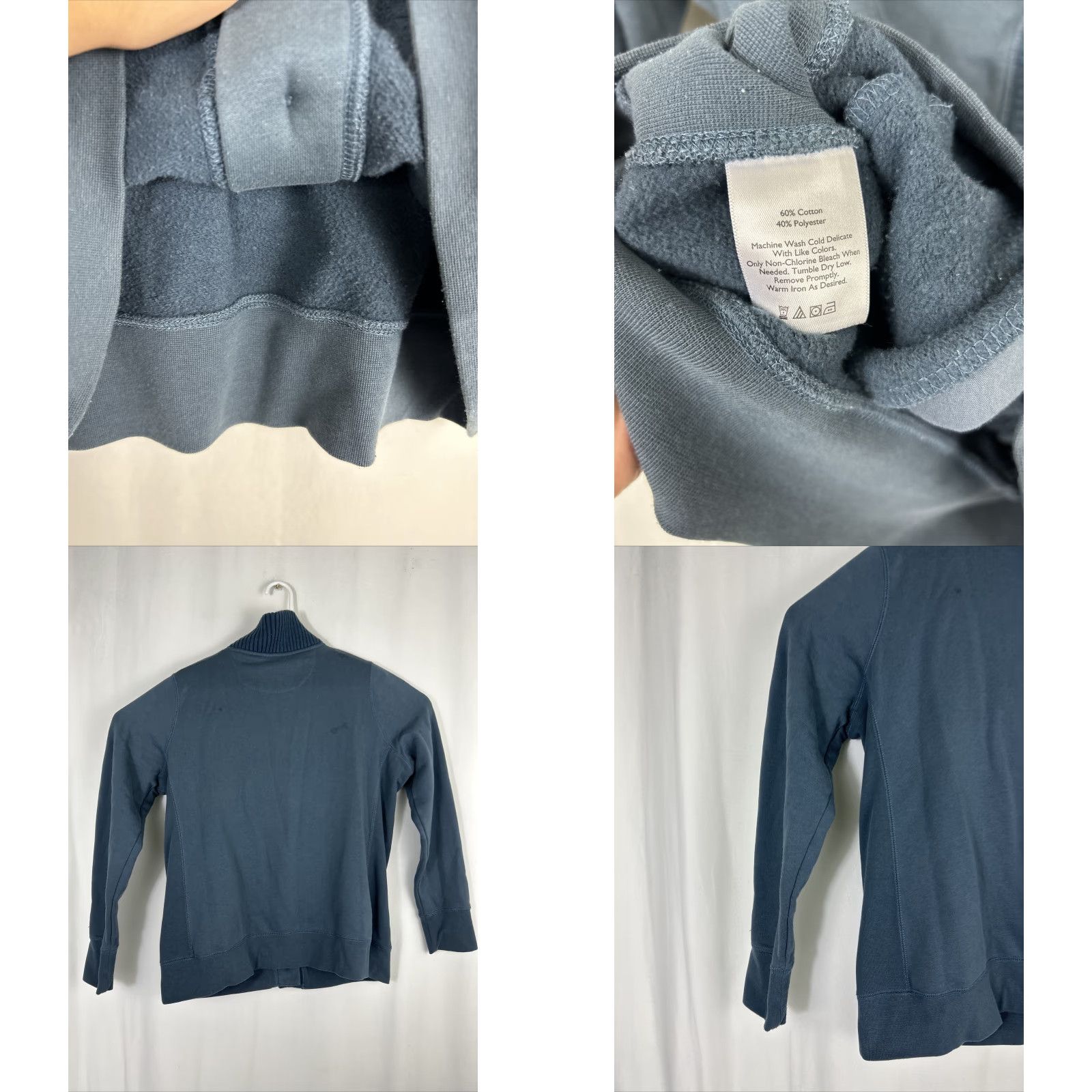 Eddie Bauer VINTAGE? Wait—no vintage. Eddie Bauer Cardigan Women XL Blue Cotton Blend Button Pockets Sweater Size XL / US 12-14 / IT 48-50 - 8 Thumbnail