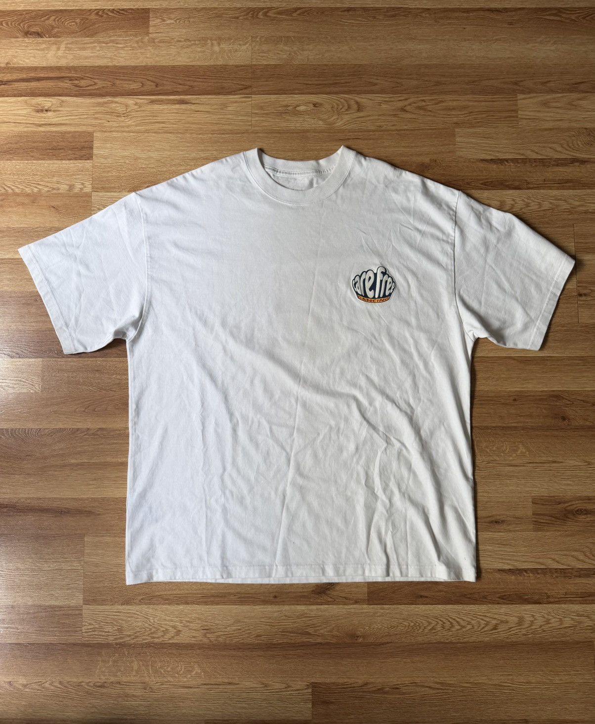 martine rose care free dancing t shirt
