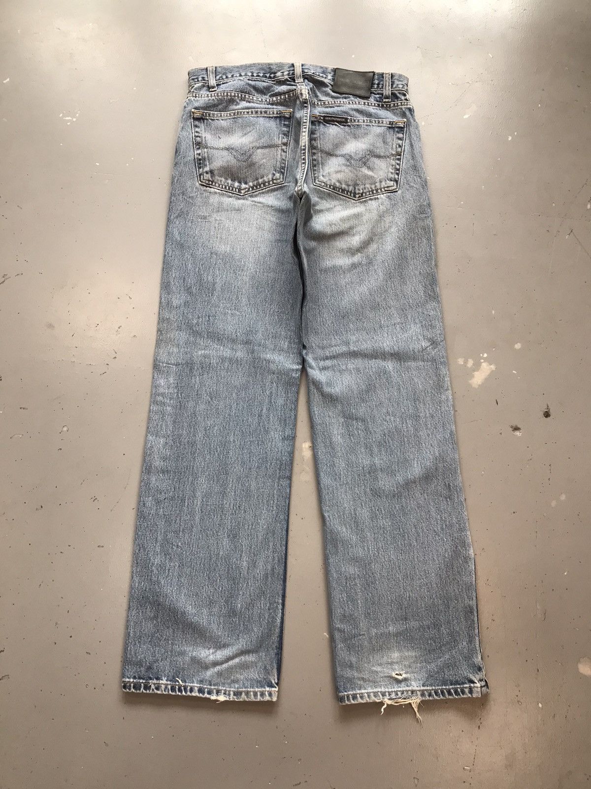 Harley Davidson × Vintage Vintage Harley Davidson straight denim Size US 33 - 2 Thumbnail