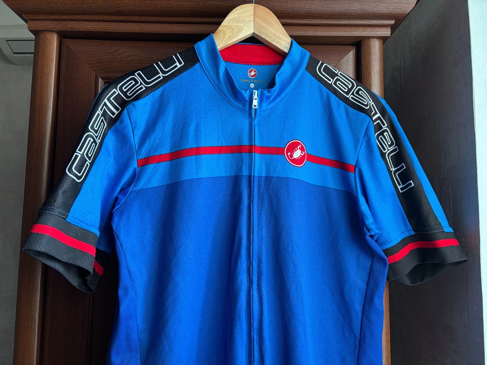 Bicycle Castelli Velocissima Cycling Zip Jersey Men's Size XXL Size US XXL / EU 58 / 5 - 4 Thumbnail