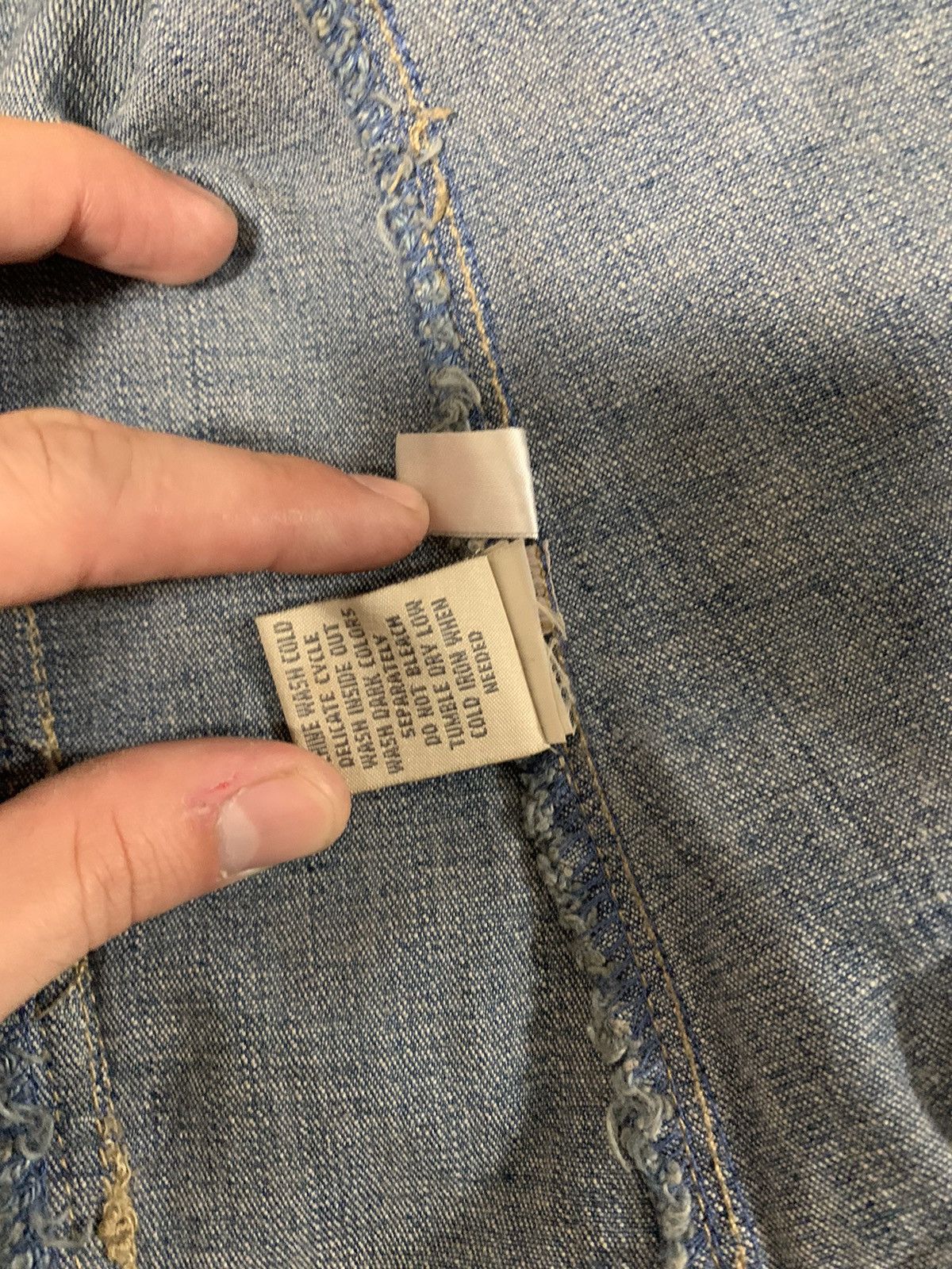 Marithe + Francois Girbaud Marithe Francois Girbaud Denim Jacket Size S / US 4 / IT 40 - 4 Thumbnail