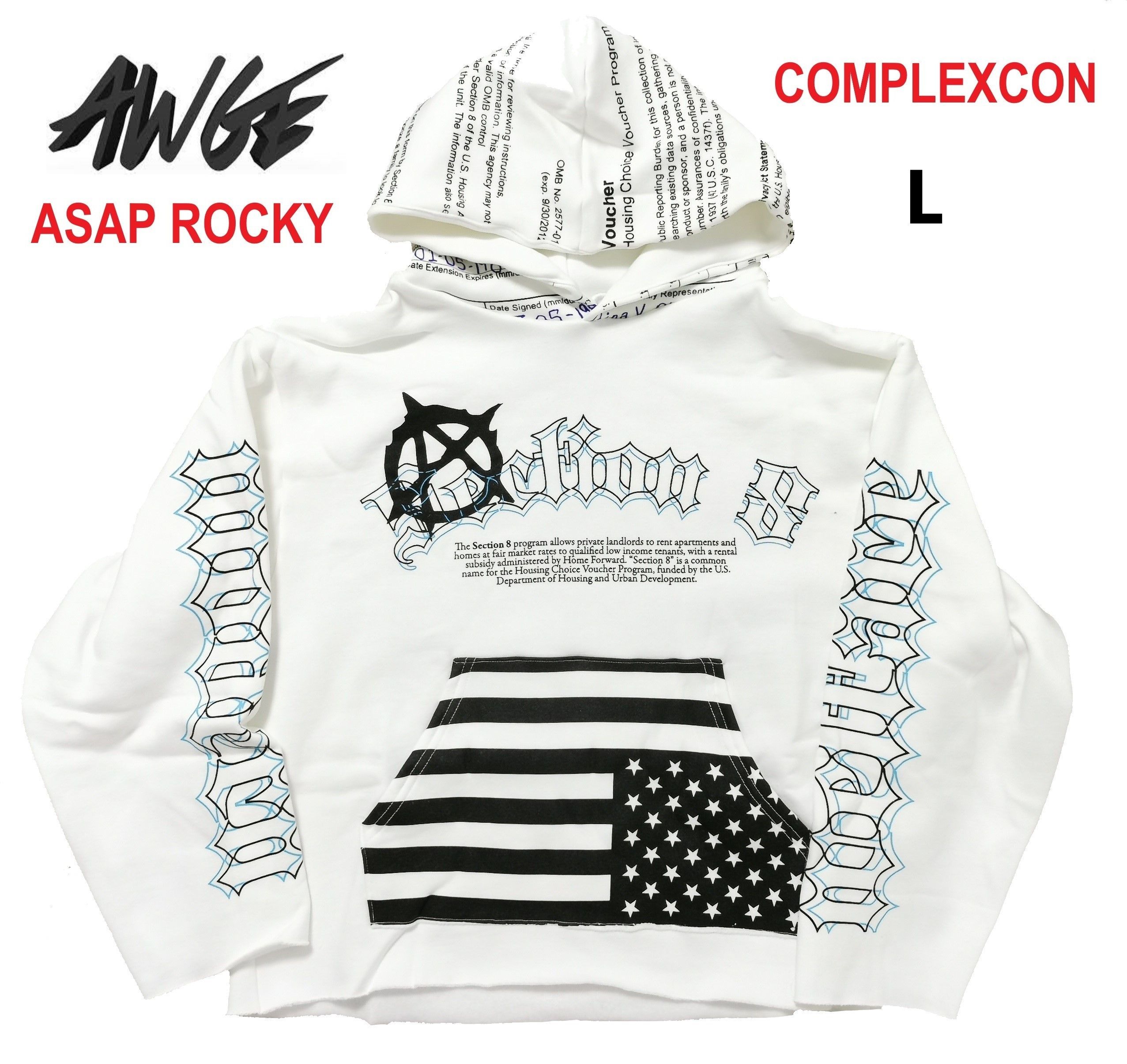 AWGE New AWGE Hoodie ASAP ROCKY ASAP Limited hooded | Grailed