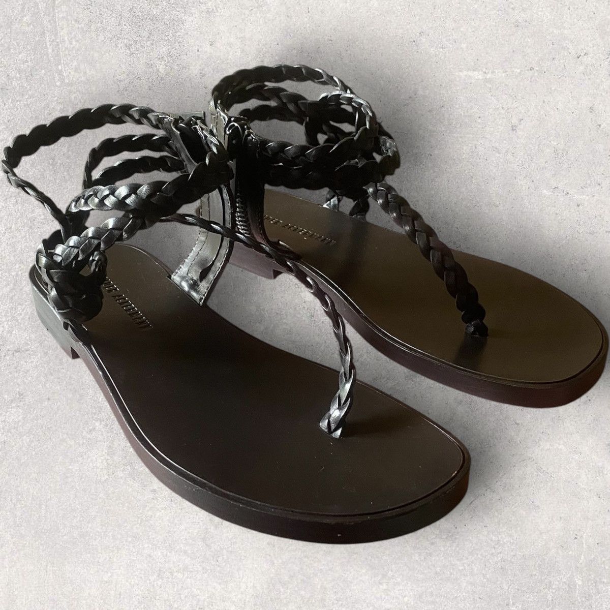 Haider Ackermann SS 2015 ALFORNA WOVEN STRAP Size US 8 / EU 41 - 4 Thumbnail