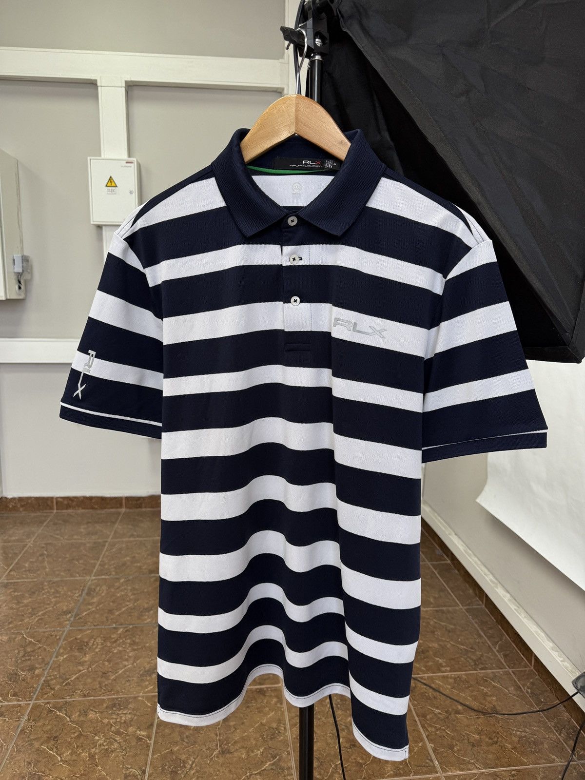 RLX Ralph Lauren 🇺🇸 Polo Ralph Lauren RLX eXtreme Sport Polo T-Shirt Y2K Rare Size US M / EU 48-50 / 2 - 1 Thumbnail