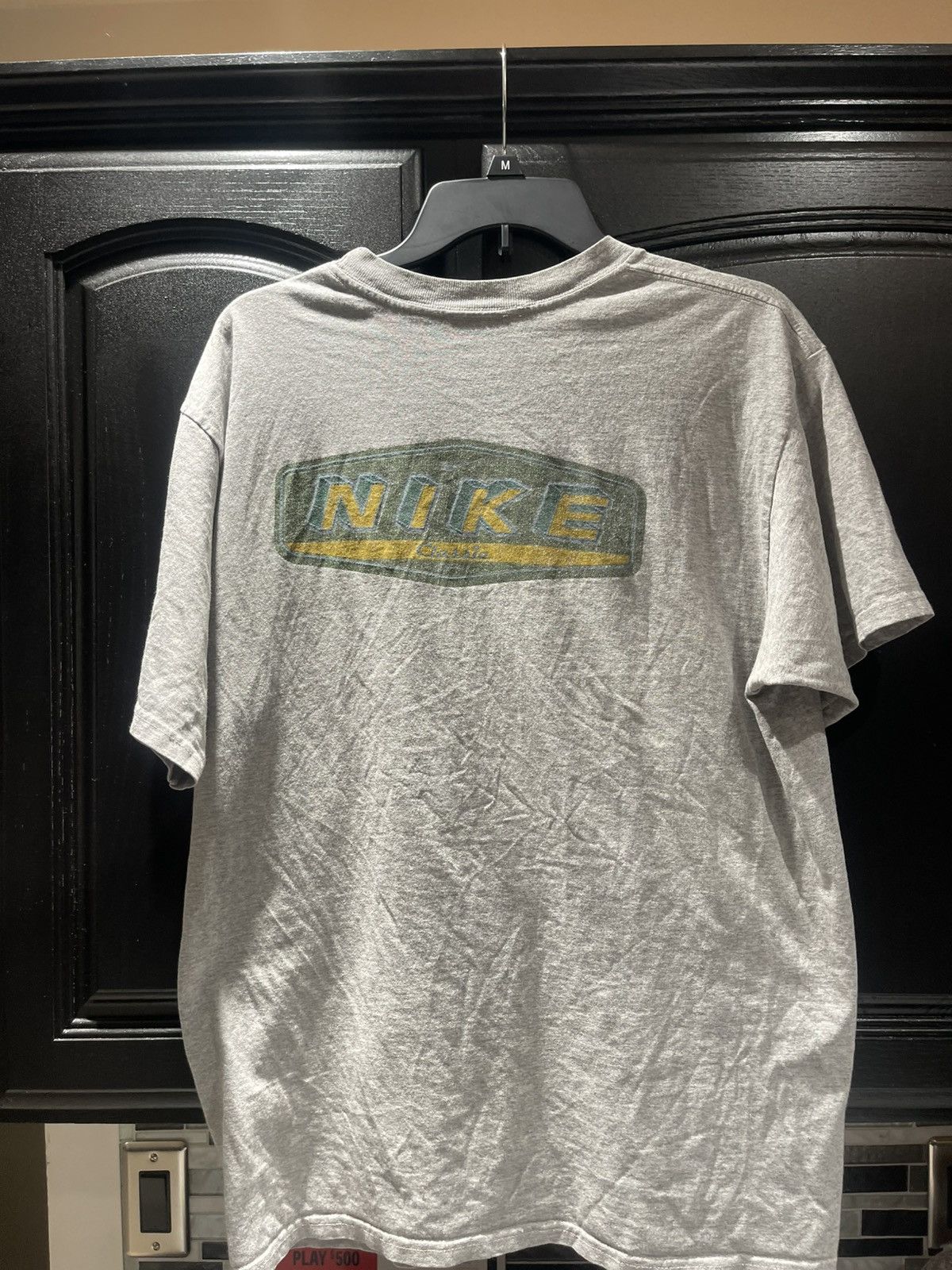 Nike Vintage Early 2000s Faded Graphic Gray Nike Short Sleeve T Size US M / EU 48-50 / 2 - 3 Thumbnail