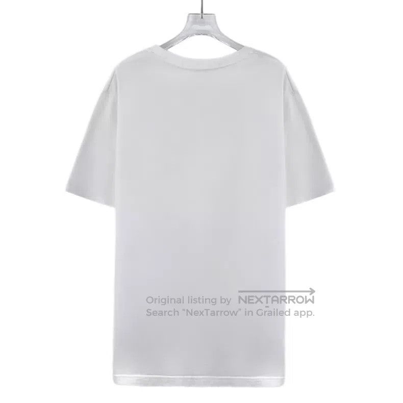 Dior Dior White CD letter embroidery cotton round-neck short-sl Size US M / EU 48-50 / 2 - 2 Thumbnail