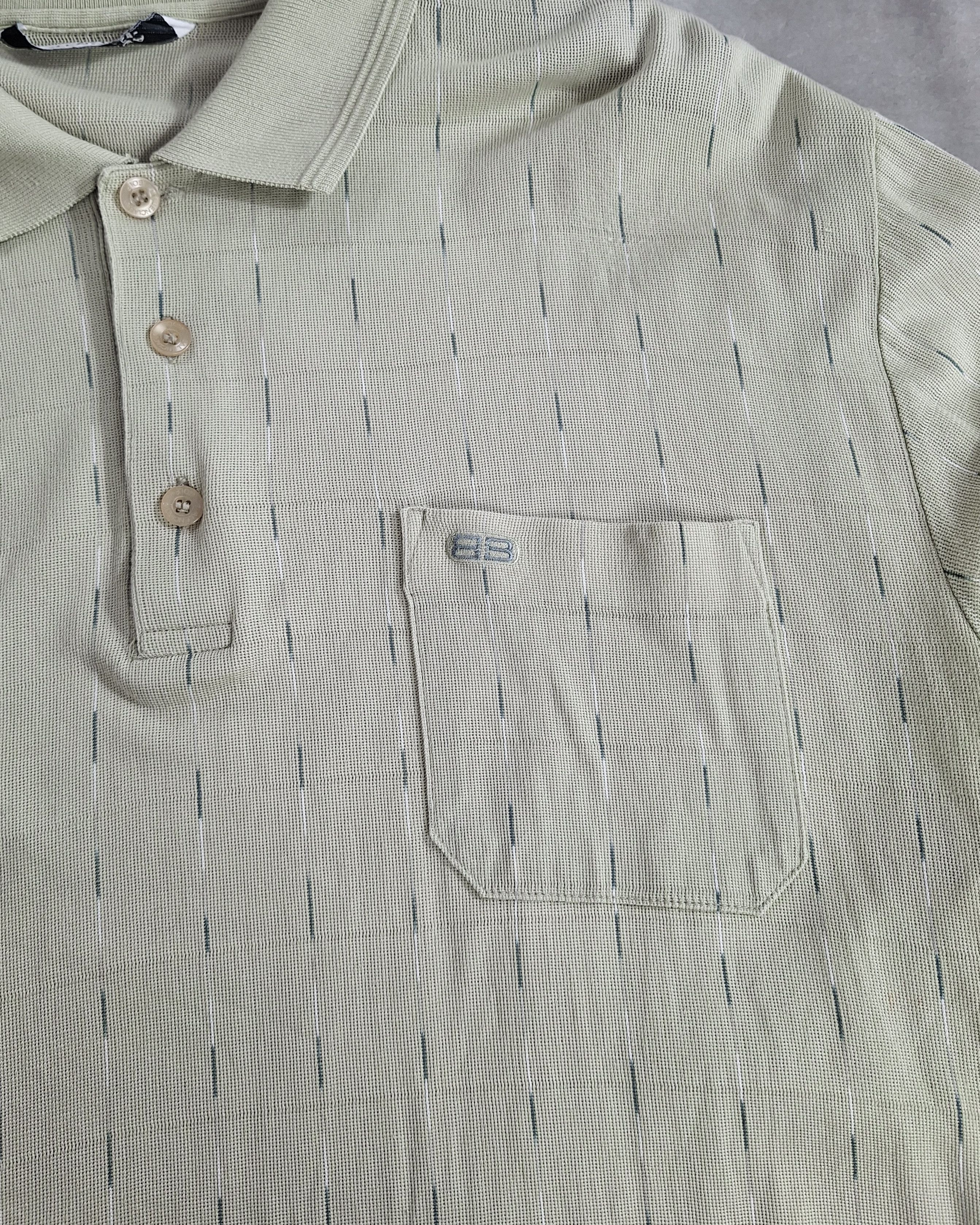 Balenciaga Vintage Balenciaga Longsleeve Polo Shirt Size US L / EU 52-54 / 3 - 3 Thumbnail