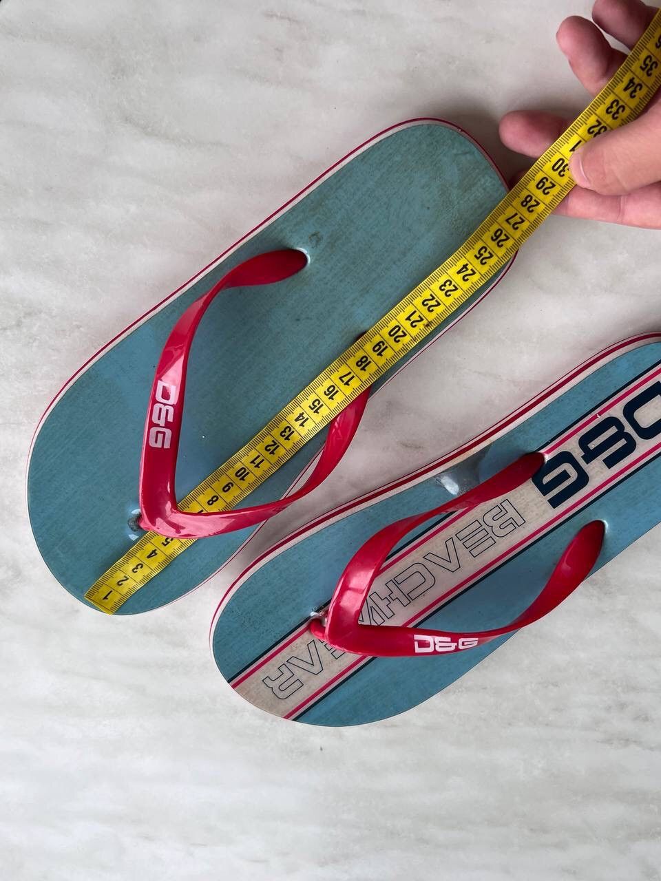Dolce & Gabbana Dolce Gabbana Logo Slides Sandals Men's Beach Shoes Swim 00s Size US 9 / EU 42 - 13 Thumbnail