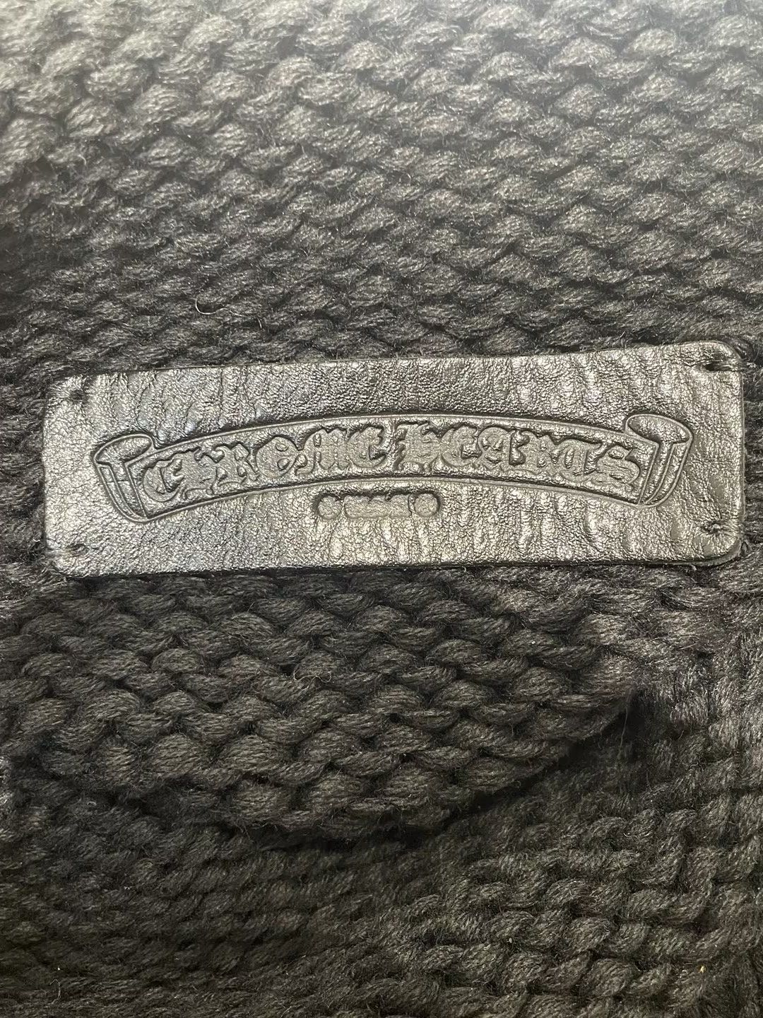 Chrome Hearts Chrome Hearts Leather Patch Cotton Rollneck Knit Sweater Size US XXL / EU 58 / 5 - 4 Thumbnail