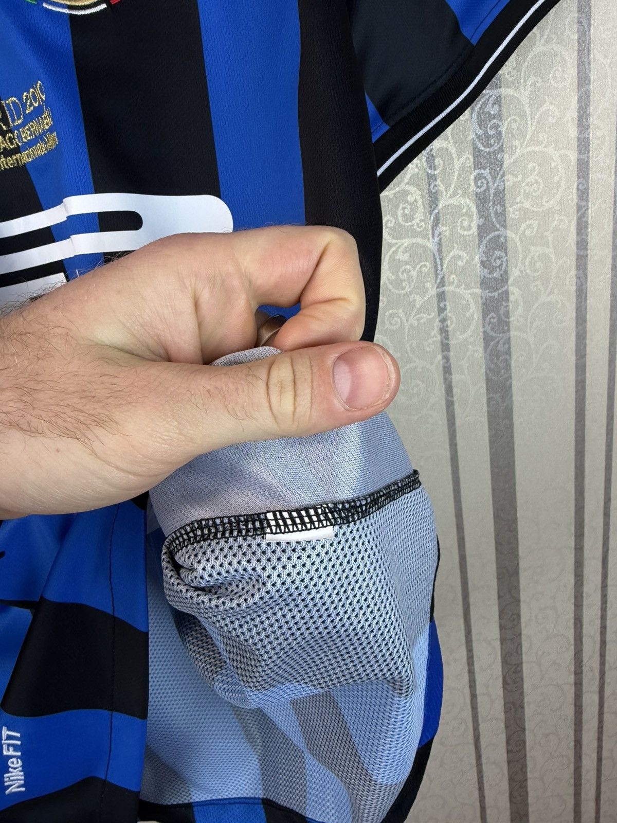 Nike Nike Inter Milan Milito 22 Jersey Size L Size US L / EU 52-54 / 3 - 8 Thumbnail