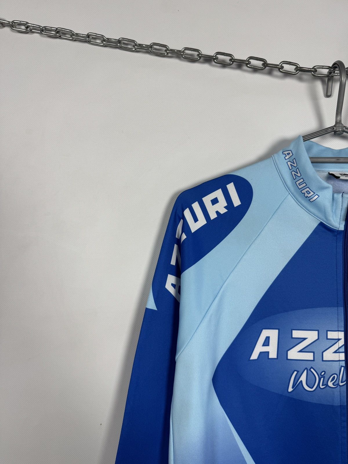 Rapha SMS Santini Azzuri Cycling Zip Jacket Long Sleeve Italy XL Size US XL / EU 56 / 4 - 4 Thumbnail