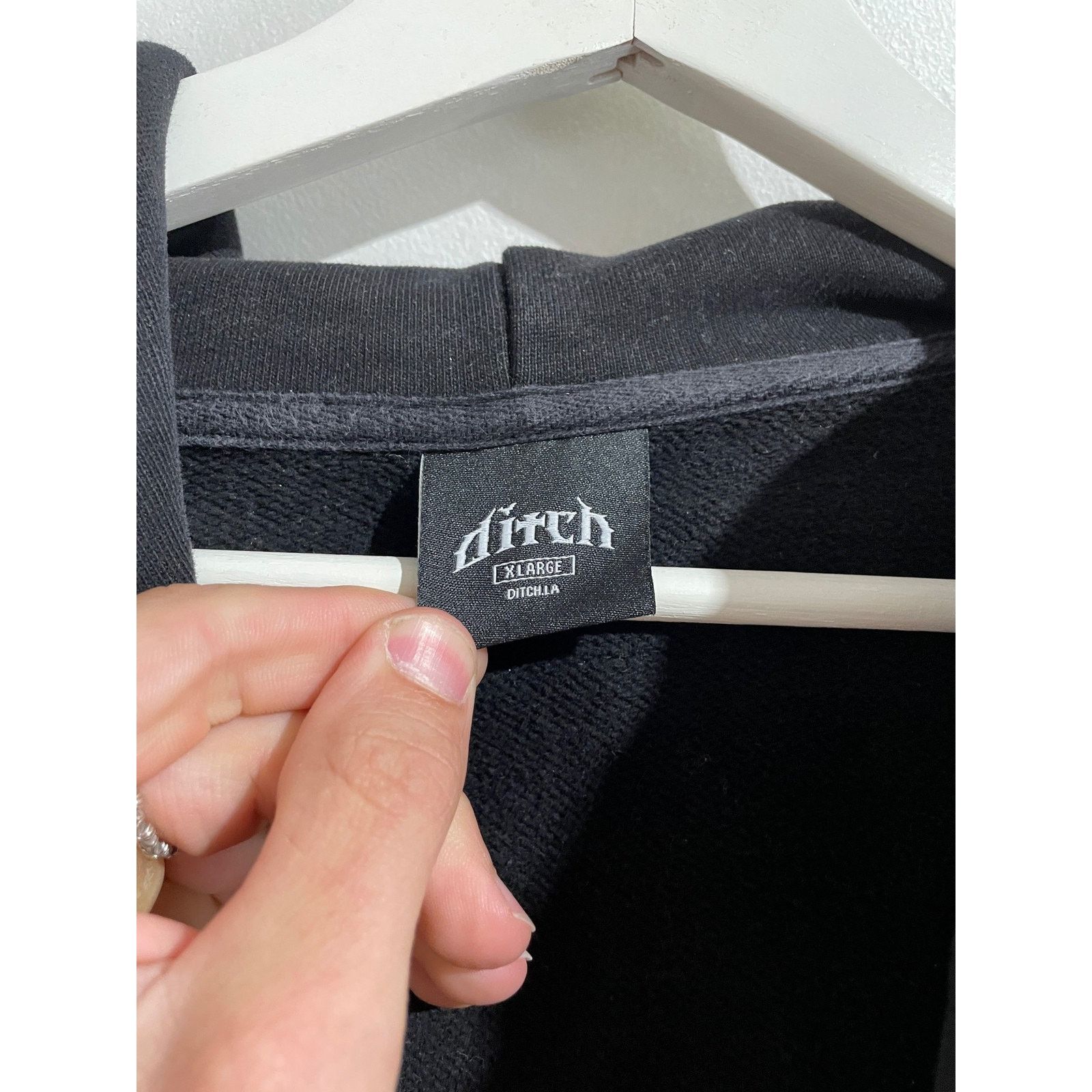 Other DITCH LA BIKER ZIP UP HOODIE SIZE XL PREOWNED Size US XL / EU 56 / 4 - 5 Thumbnail